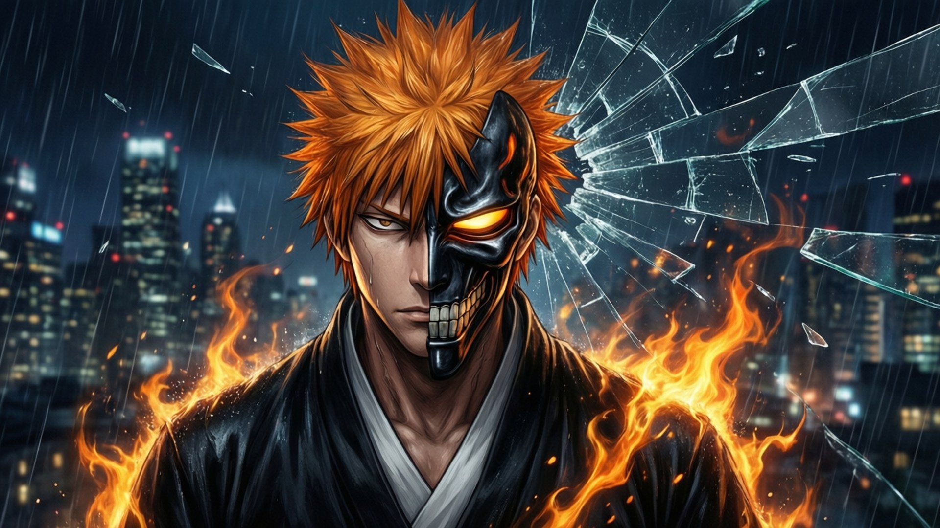 Fusion Ichigo του Hollow Ταπετσαρία