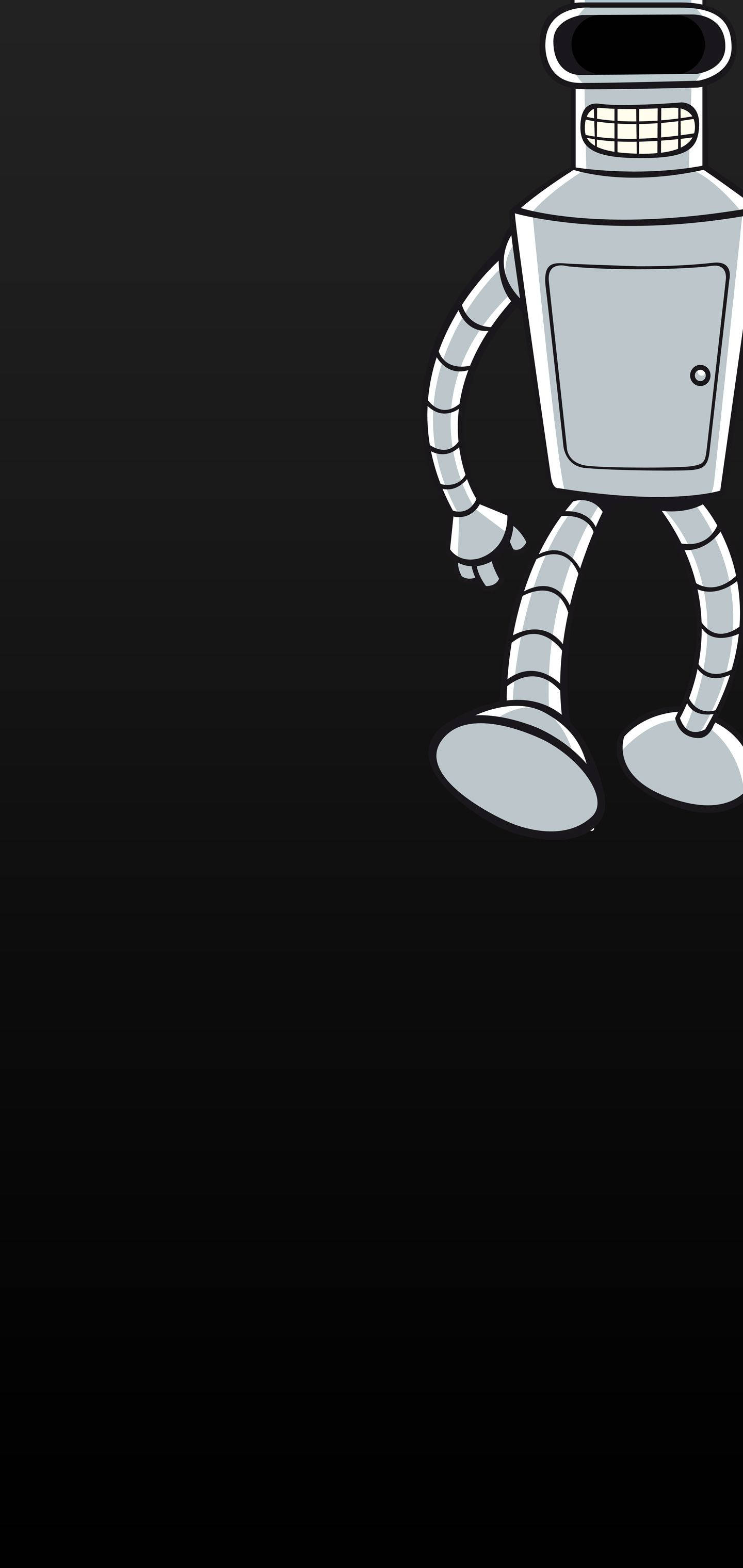 Galaxy S10 Bender του Futurama Ταπετσαρία