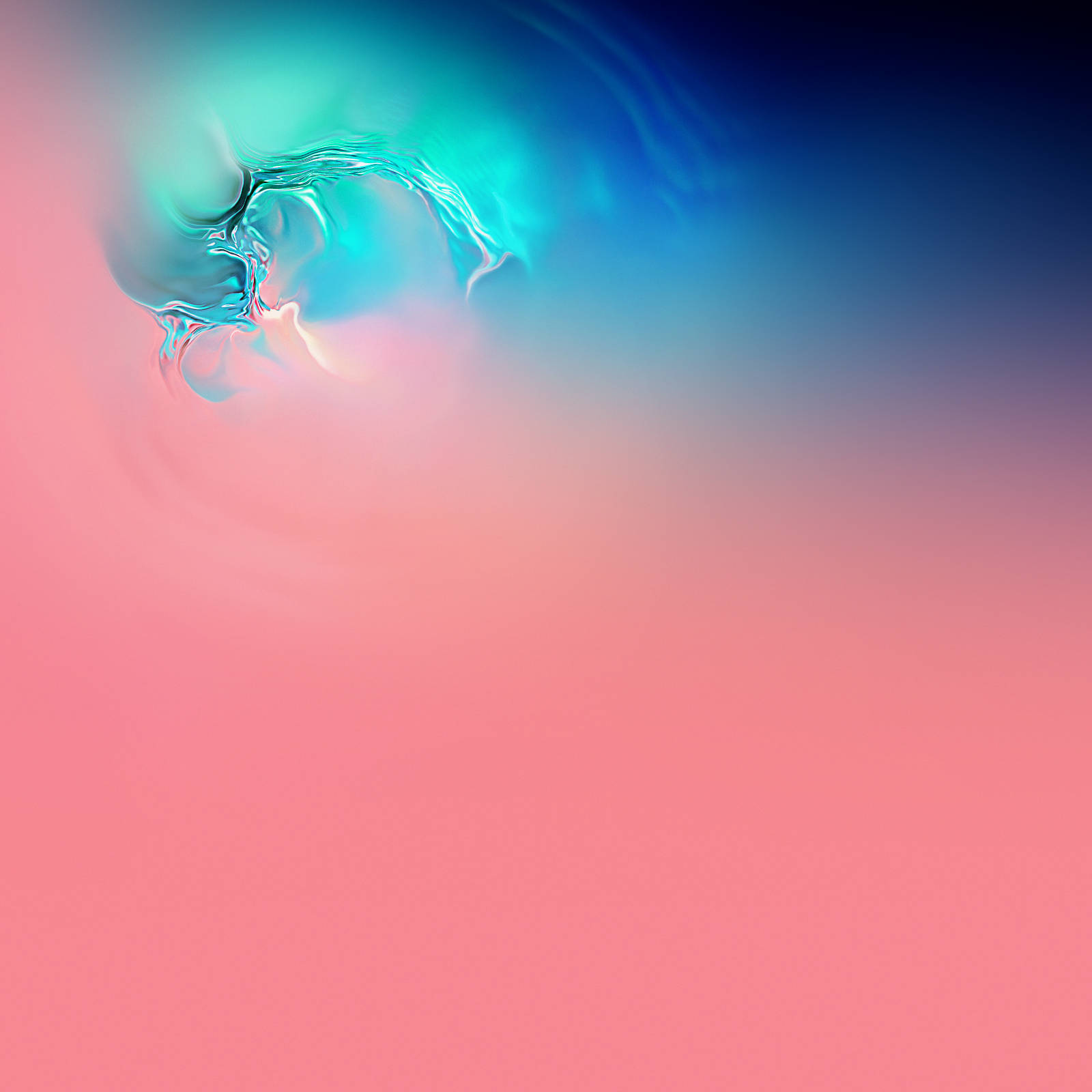 Galaxy S10 Ροζ Πάνω από Μπλε Ταπετσαρία