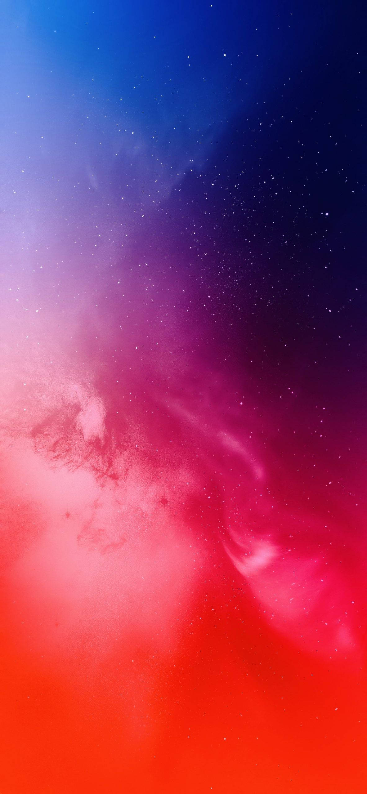 Galaxy Sky In Gradient Red iPhone Ταπετσαρία