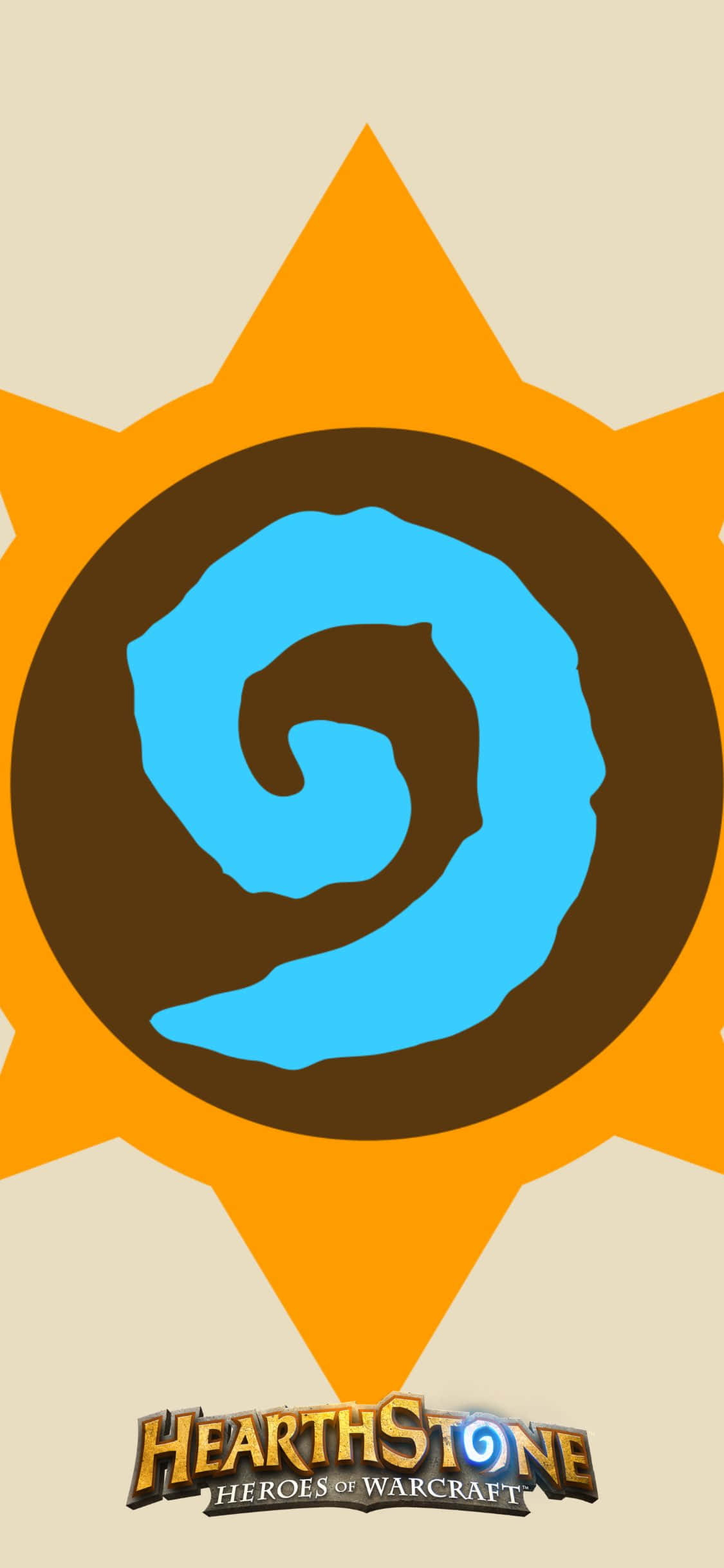 Λογότυπο Παιχνιδιού iPhone XS Hearthstone Φόντο Ταπετσαρία