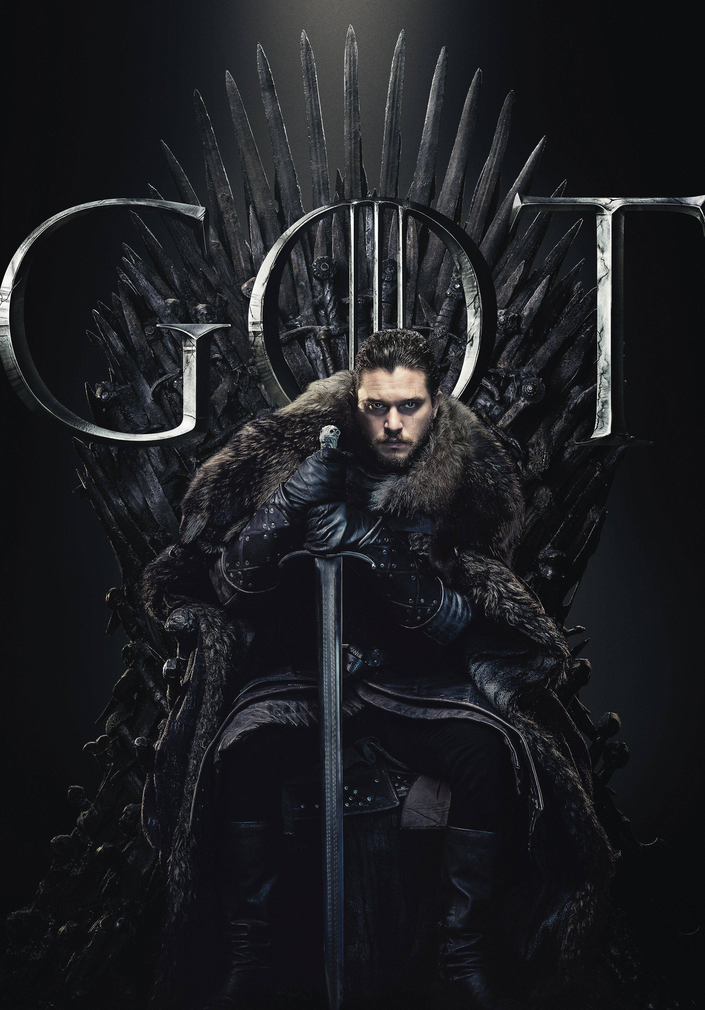 Game of Thrones 8η Σεζόν Snow Throne Ταπετσαρία