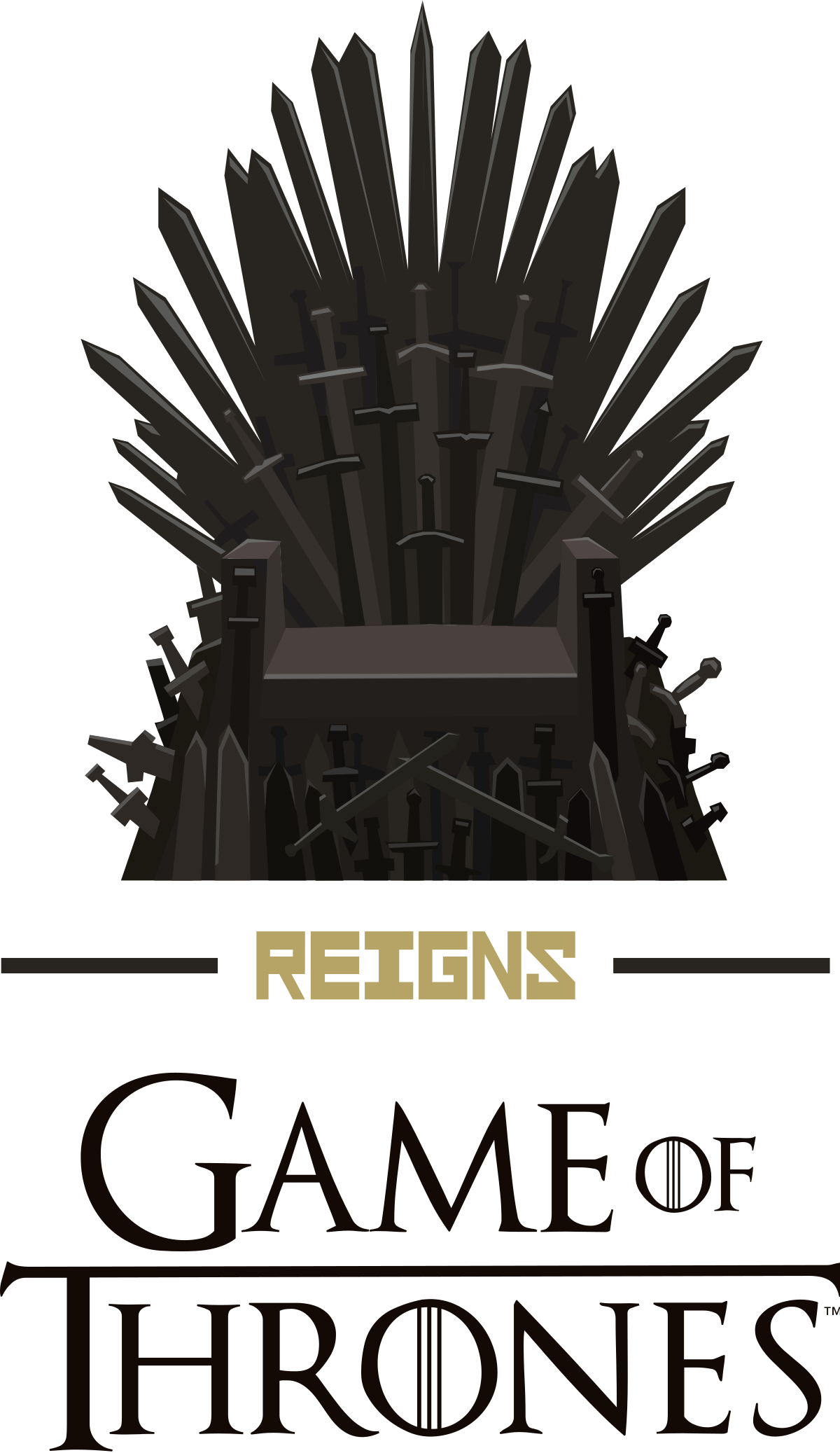 Σιδερένιος Θρόνος Game of Thrones Λογότυπο Ταπετσαρία