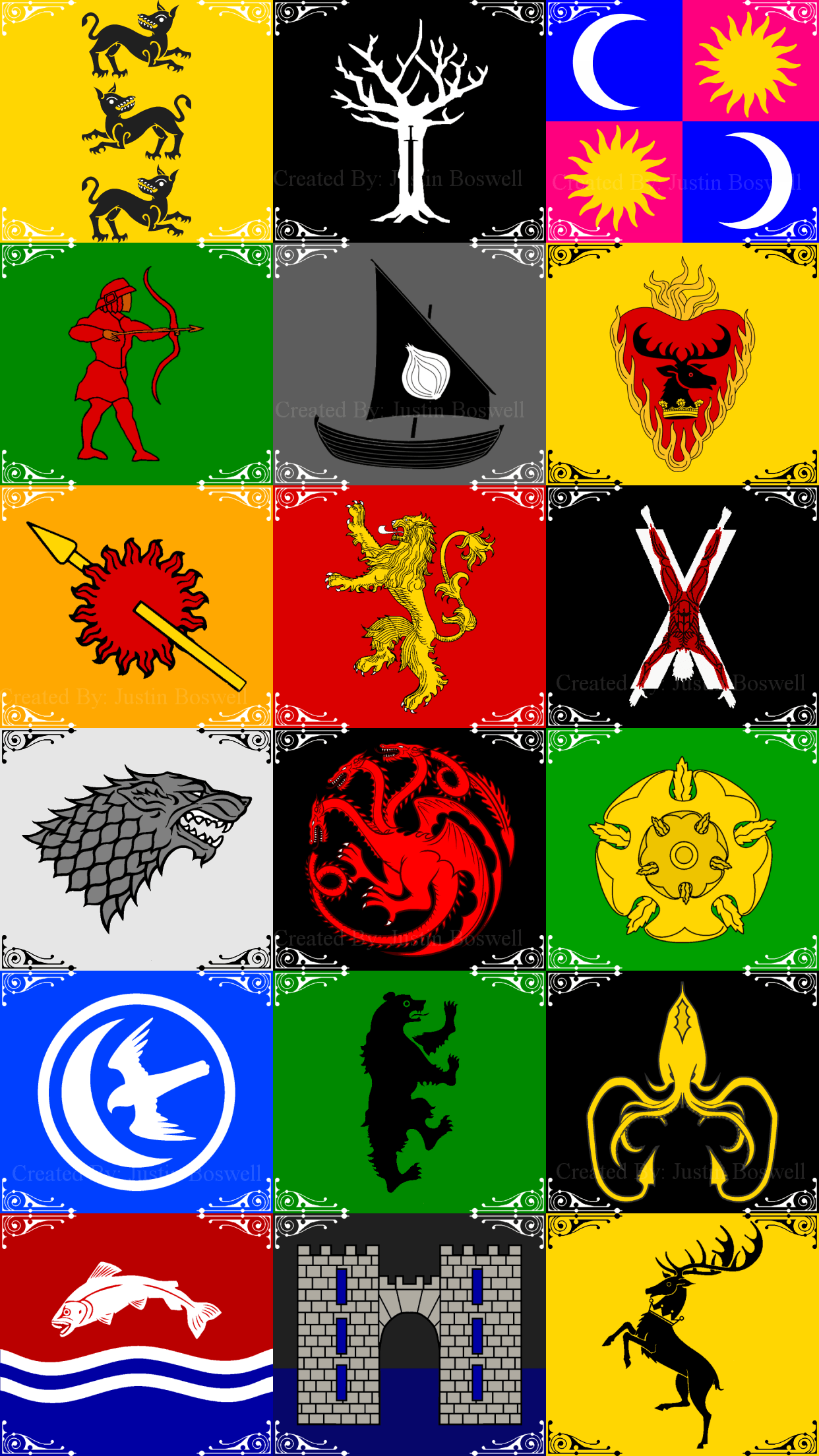 Επική Σκηνή Μάχης στο Game of Thrones Ταπετσαρία