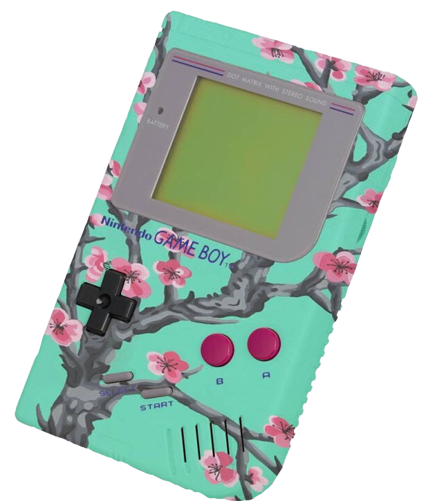 Σχέδιο με Λουλούδια Gameboy.PNG Ταπετσαρία