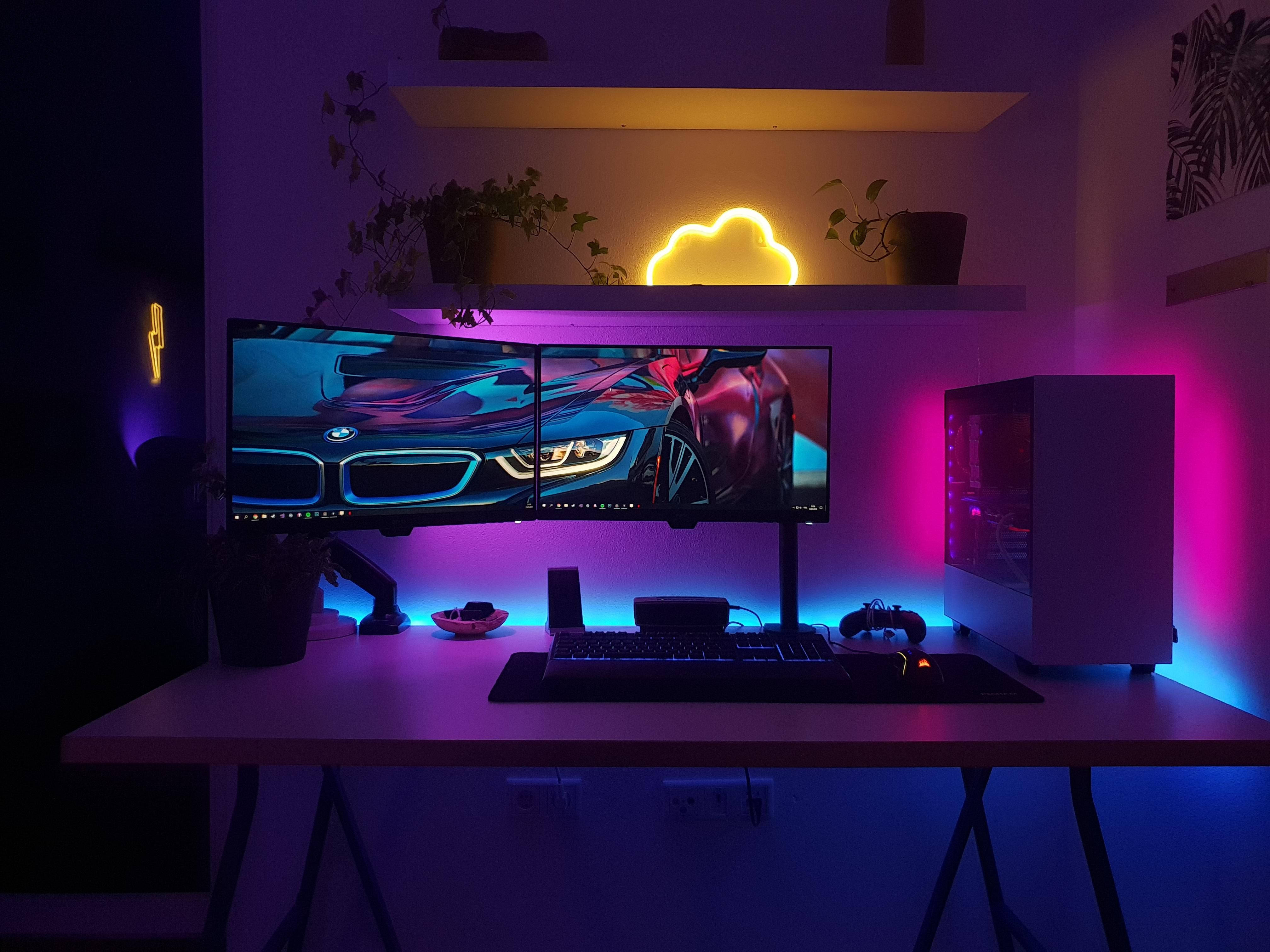 Μινιμαλιστικός Σχεδιασμός Χώρου Gaming Ταπετσαρία