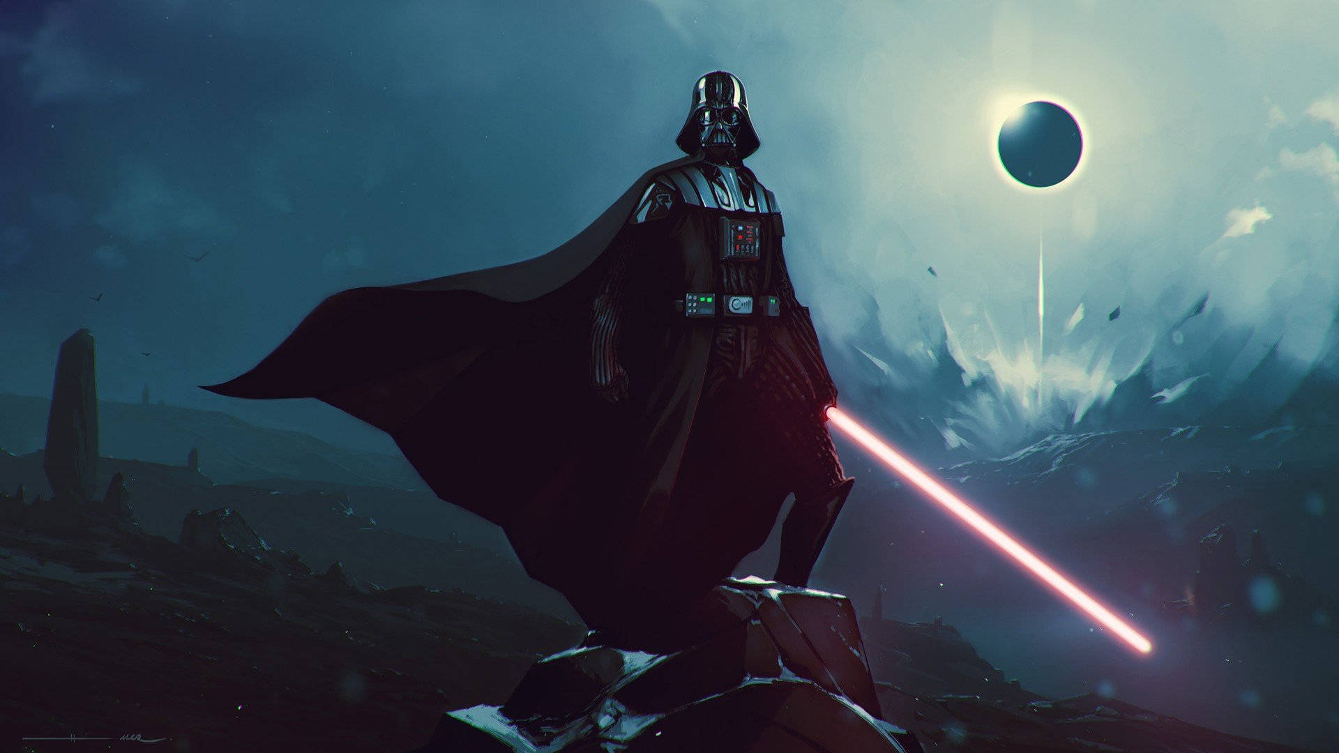 Gaming 1920×1080 Darth Vader Ταπετσαρία