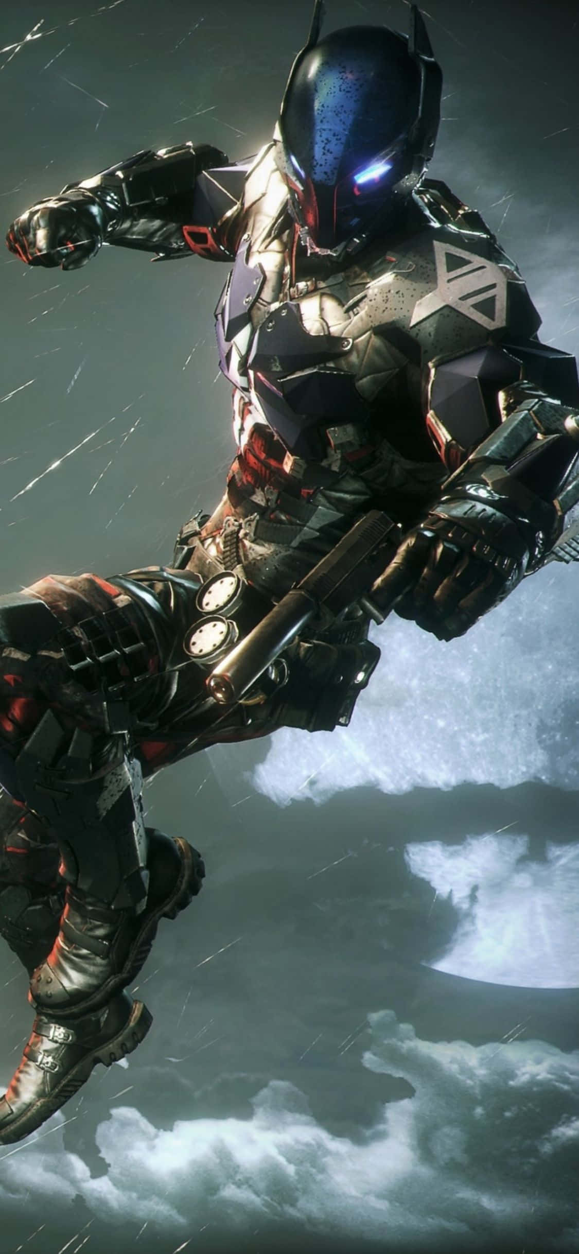 Φόντο Gaming για iPhone Xs με τον Arkham Knight Ταπετσαρία