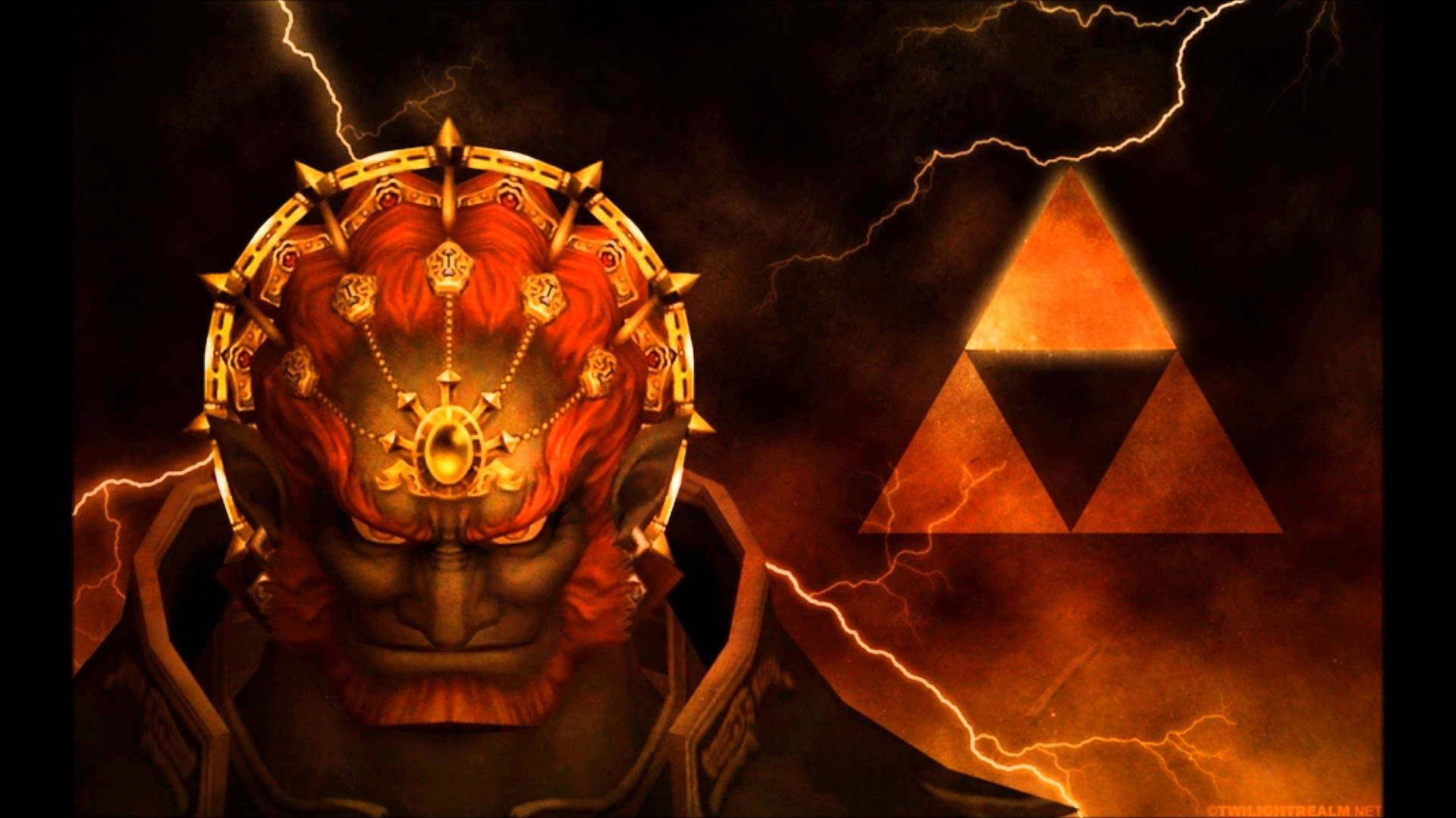 Σκοτεινός Άρχοντας Ganondorf στο The Legend of Zelda με Σκοτεινό Θέμα Ταπετσαρία