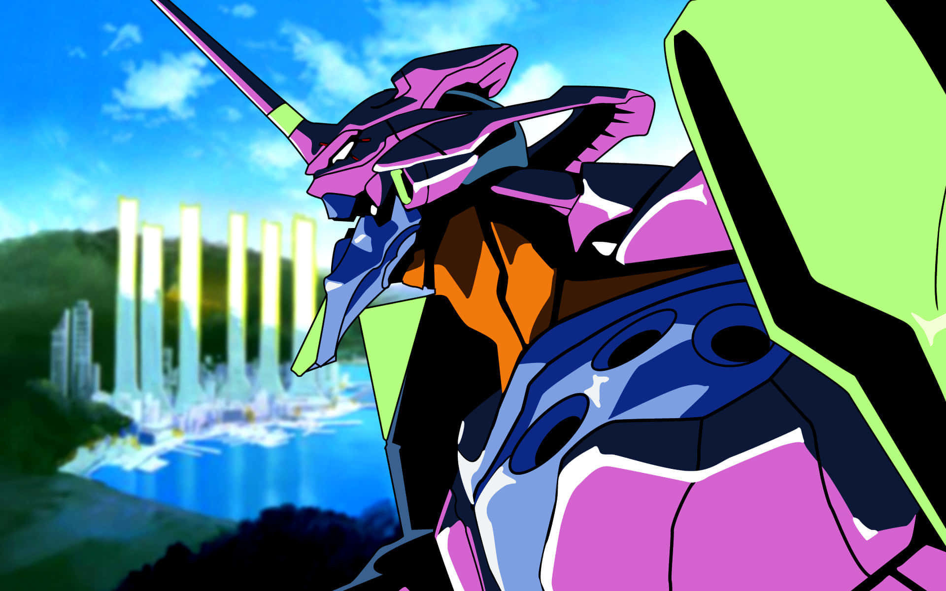 Gendo Ikari, Διοικητής της NERV στο Neon Genesis Evangelion Ταπετσαρία
