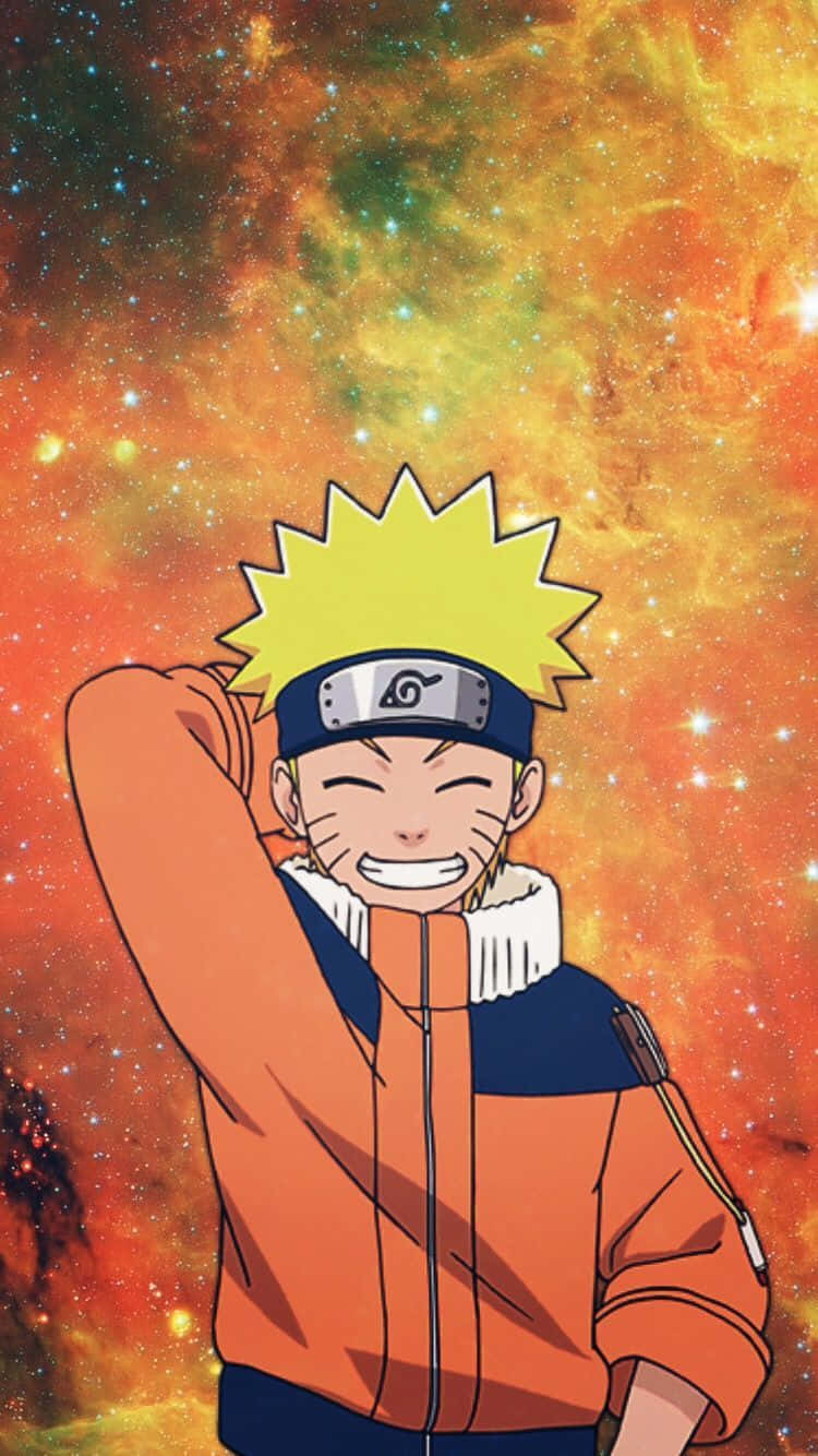 Genin Ninja Naruto Πορτοκαλί Anime Ταπετσαρία