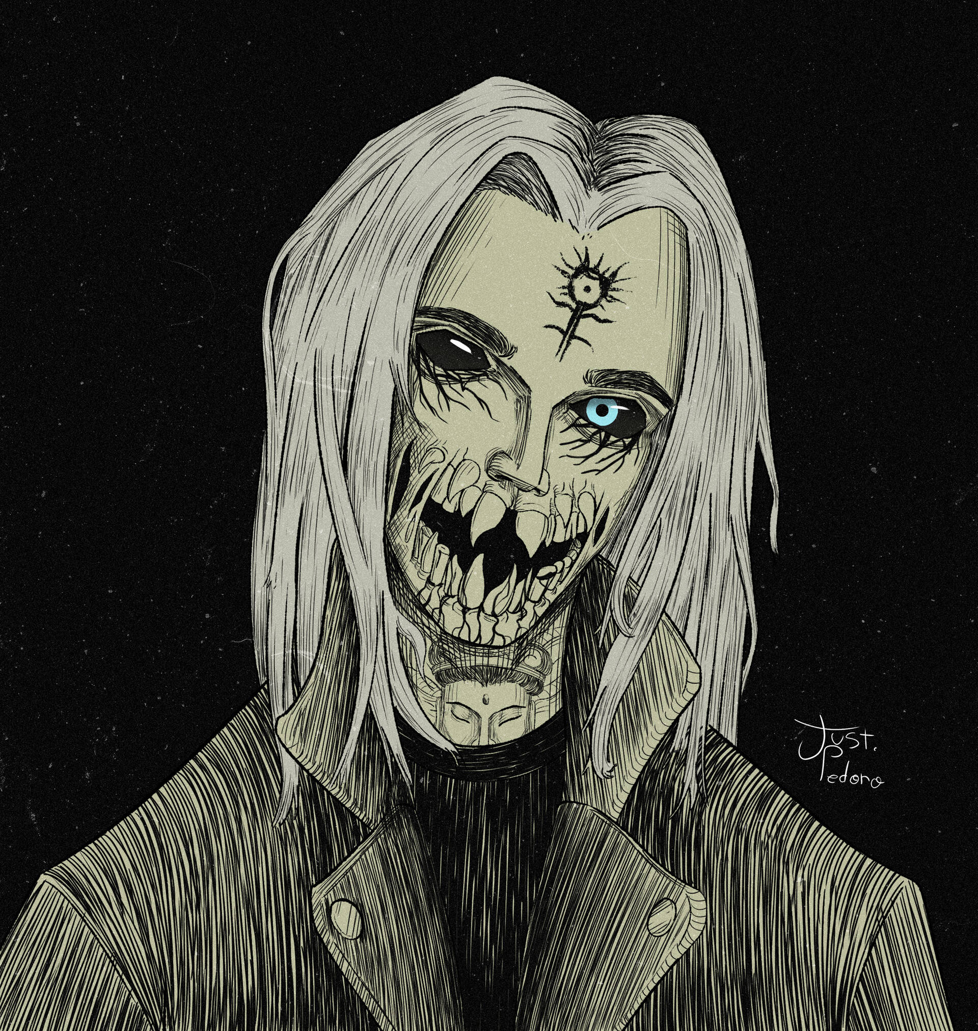 Ghostemane Τερατώδη Δόντια Ταπετσαρία