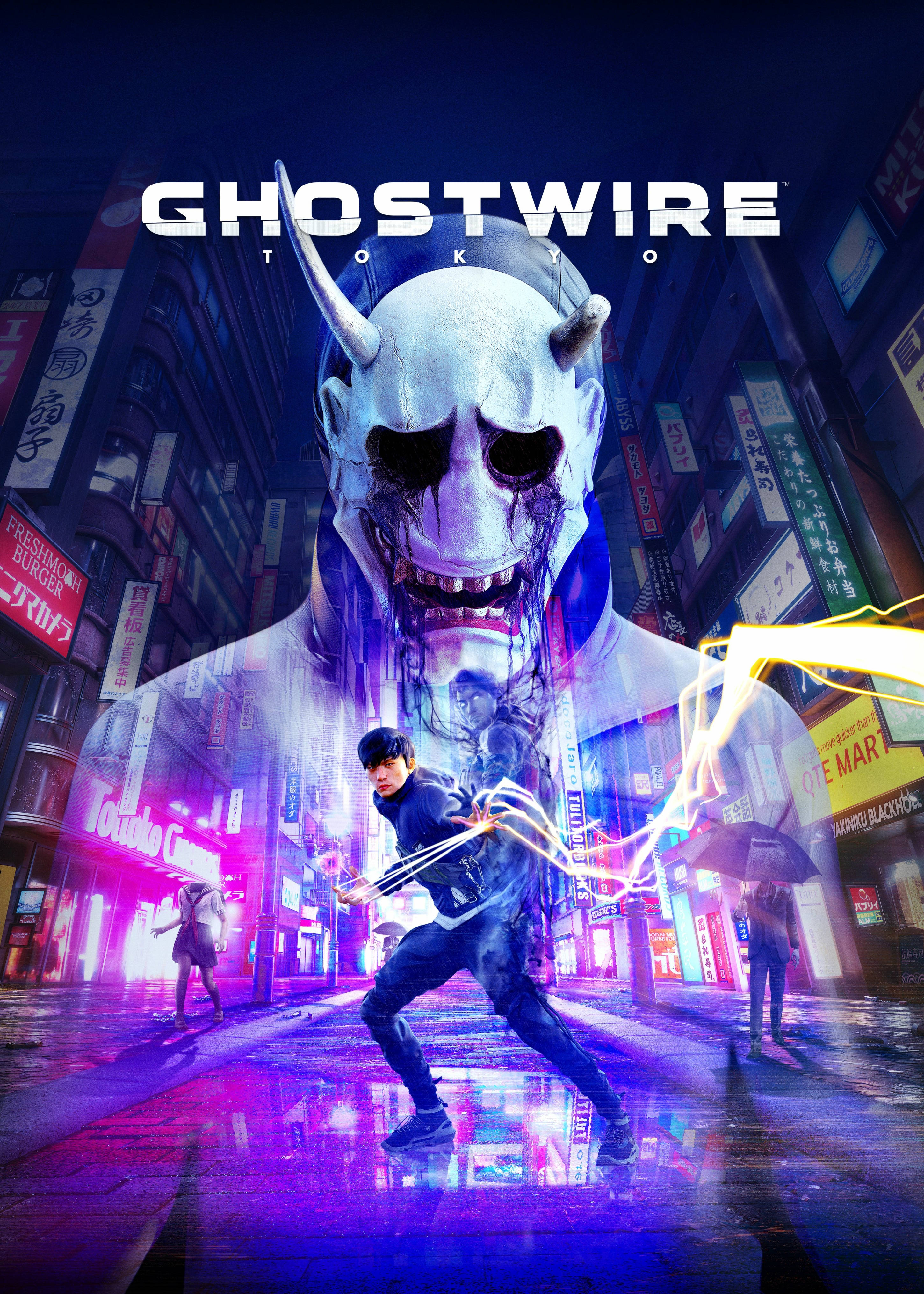 Επίσημο Εξώφυλλο Ghostwire Tokyo Ταπετσαρία