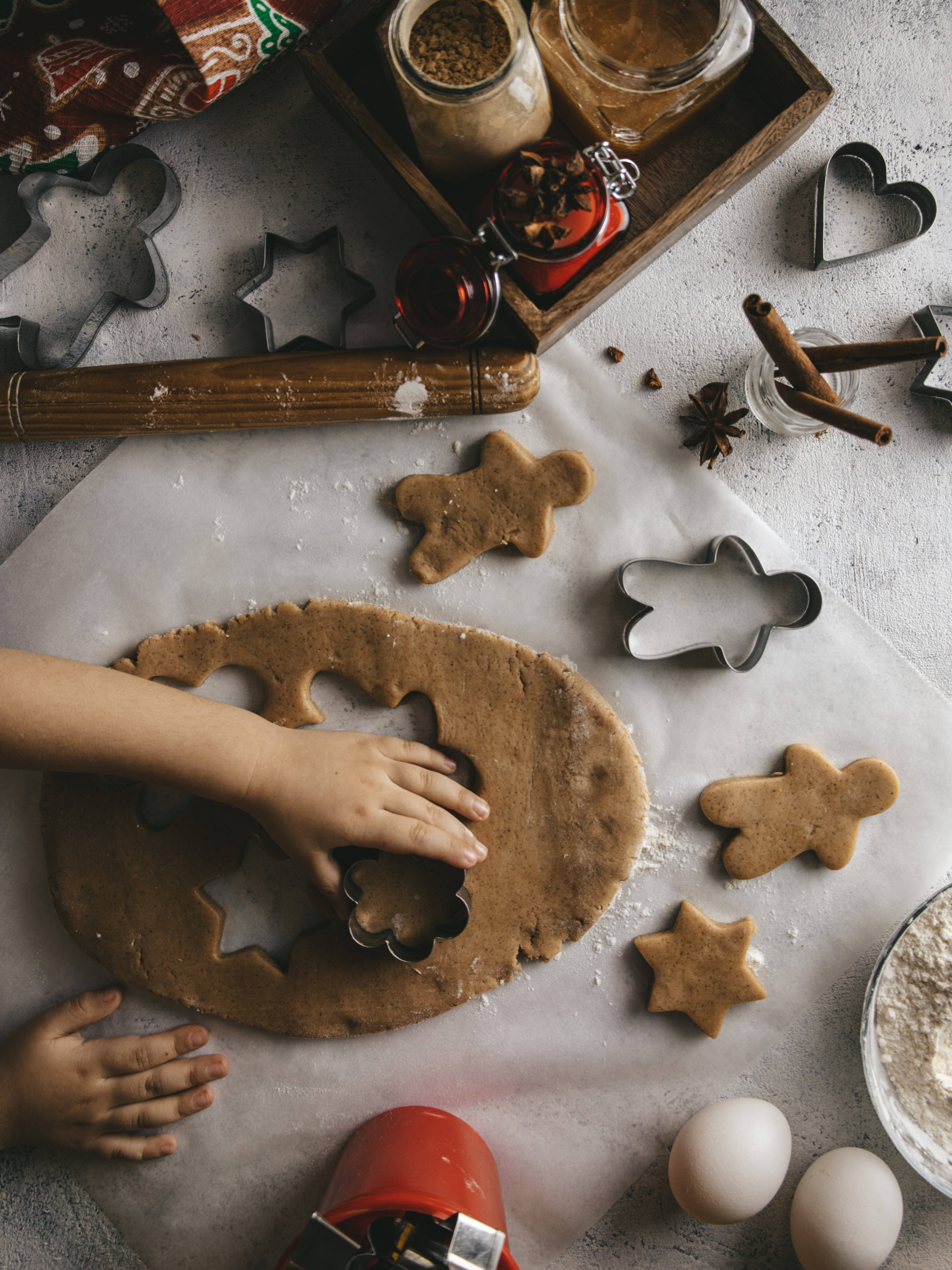 Ψήσιμο Μελόπιτων Gingerbread Ταπετσαρία