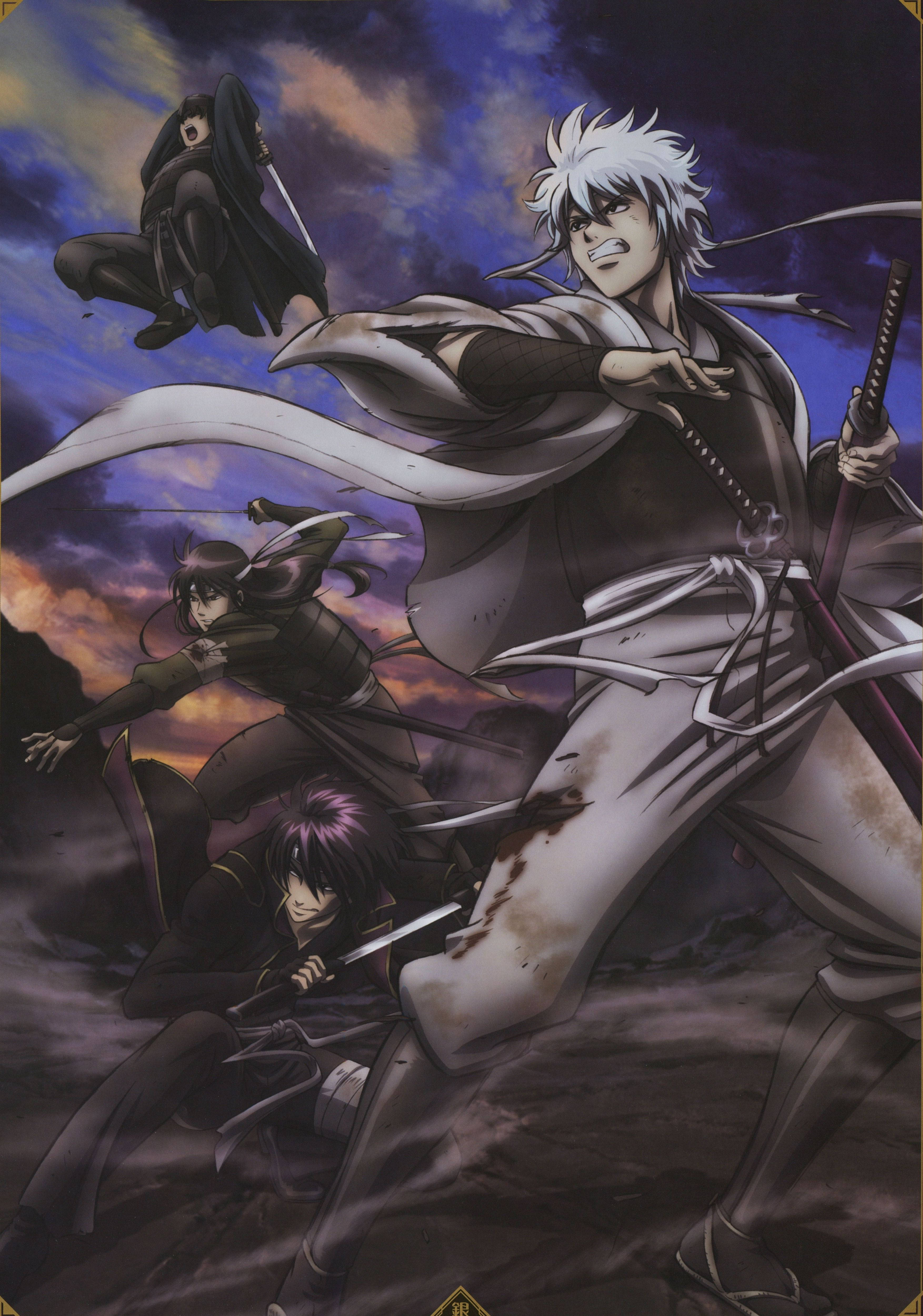Gintama Χαρακτήρες Έτοιμοι για Μάχη Ταπετσαρία
