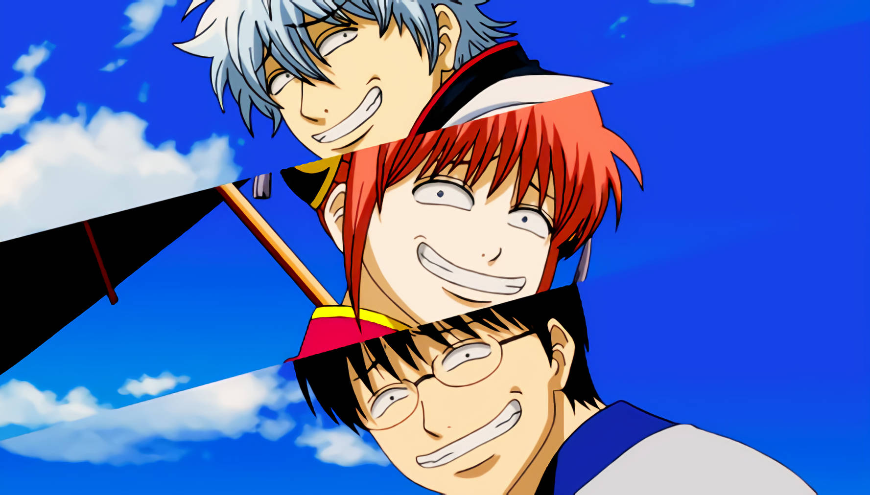 Gintama Αστείο Anime Ταπετσαρία