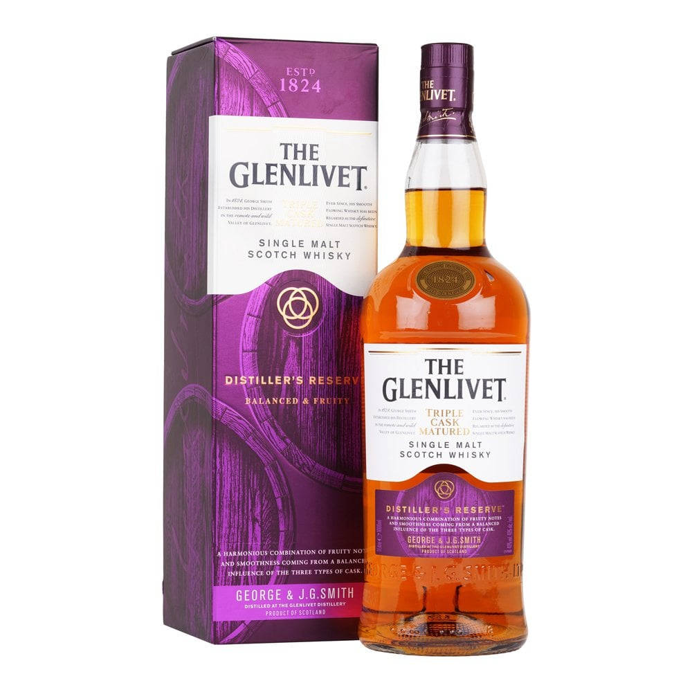 Glenlivet Master Distiller's Reserve Single Malt Whisky Ταπετσαρία