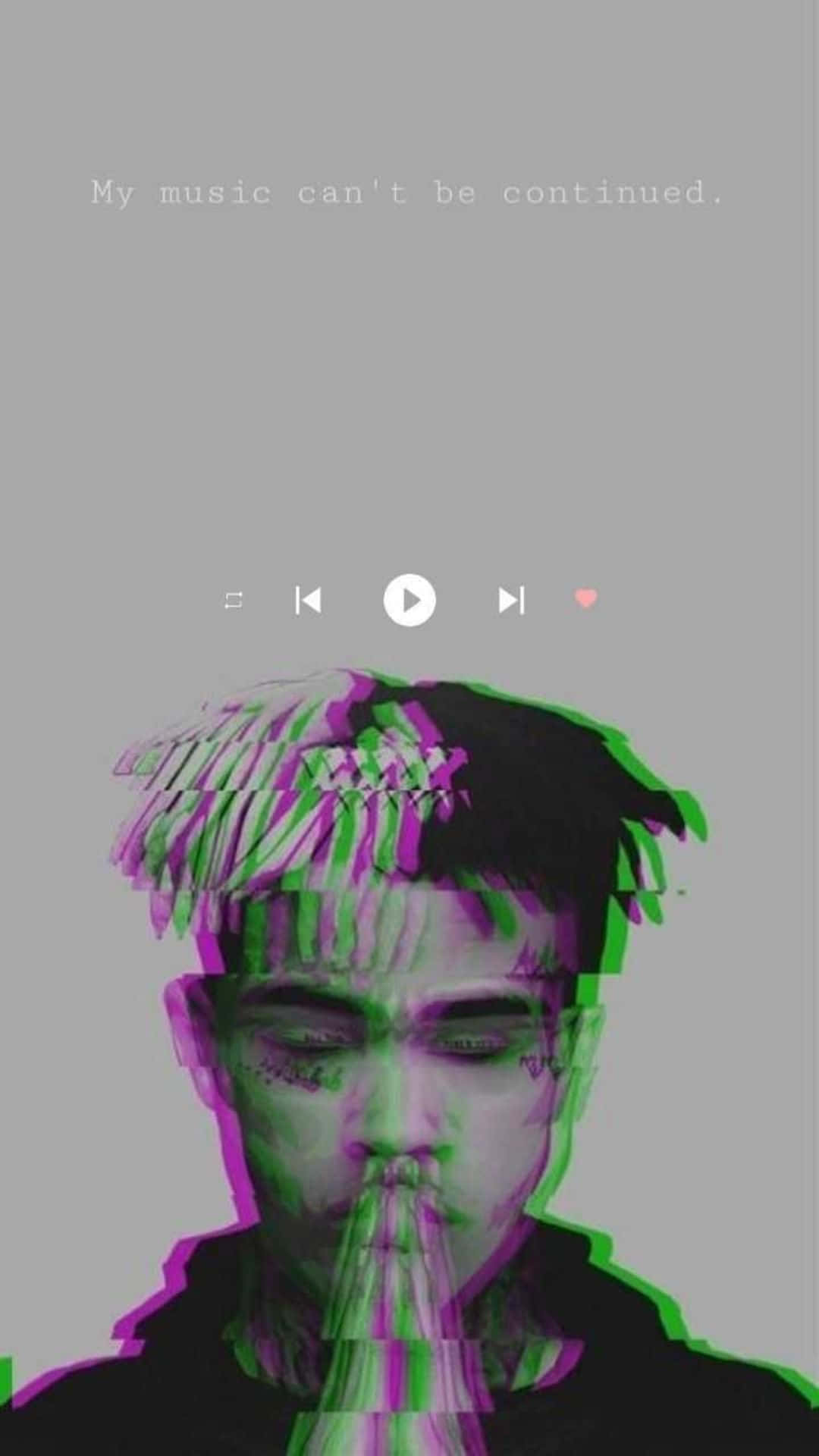 Glitch PFP Xxxtentacion Ταπετσαρία