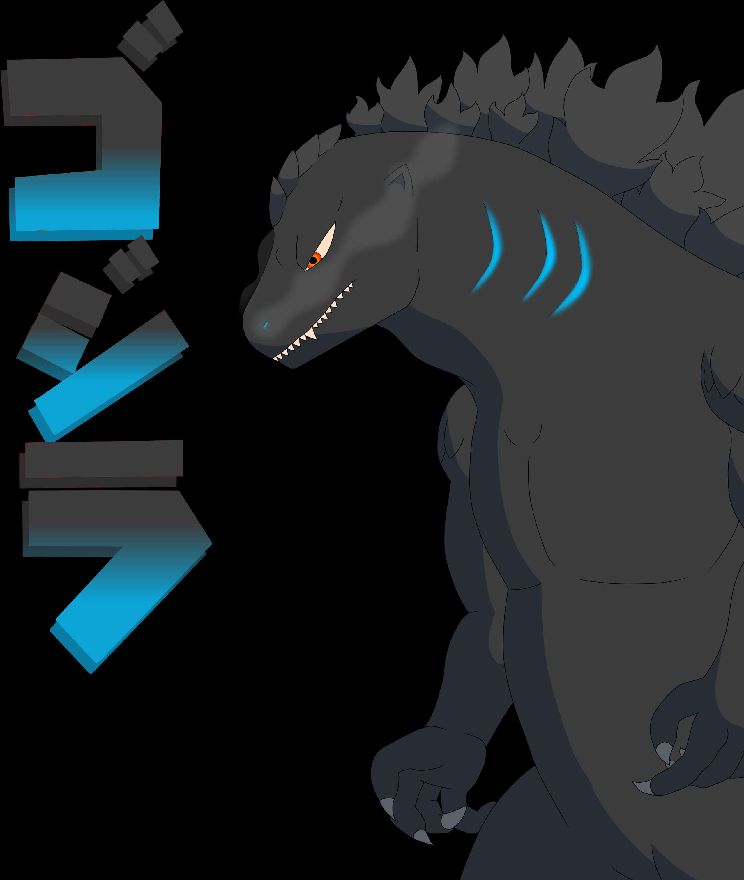 Κινούμενο Προφίλ Godzilla Ταπετσαρία