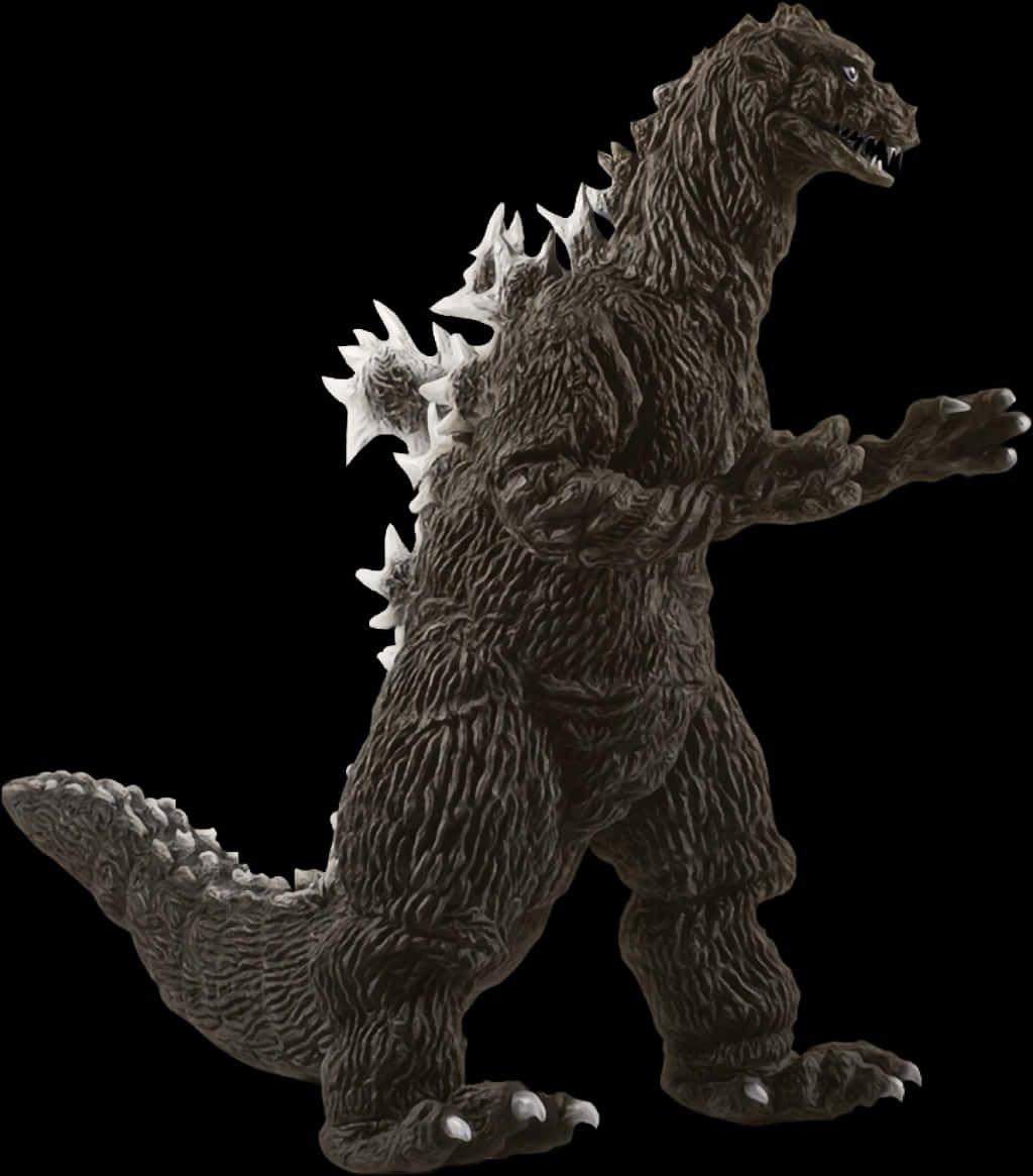 Φιγούρα Godzilla σε Απομονωμένο Φόντο Ταπετσαρία