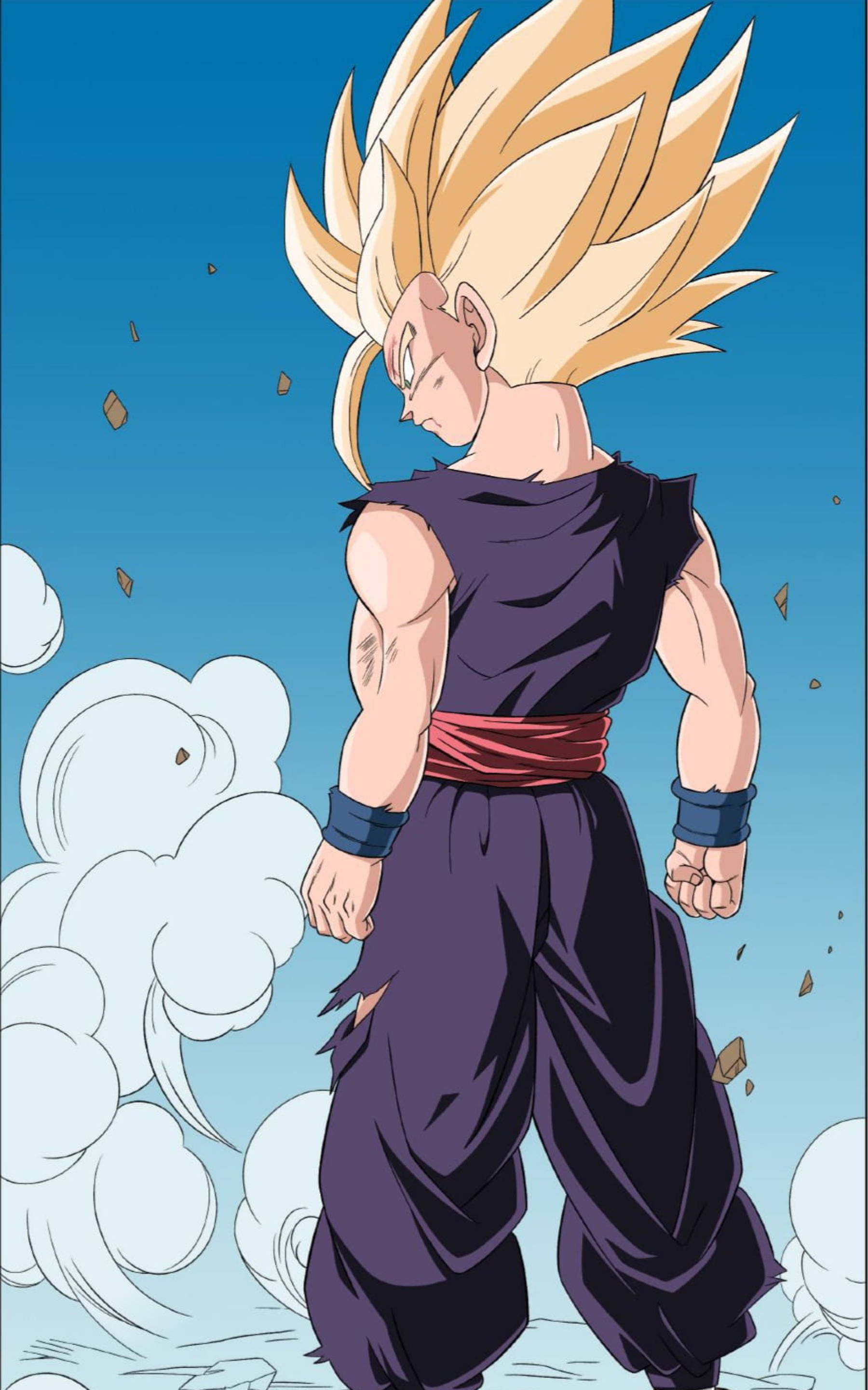 Πανίσχυρος Gohan σε Super Saiyan 2 Ταπετσαρία