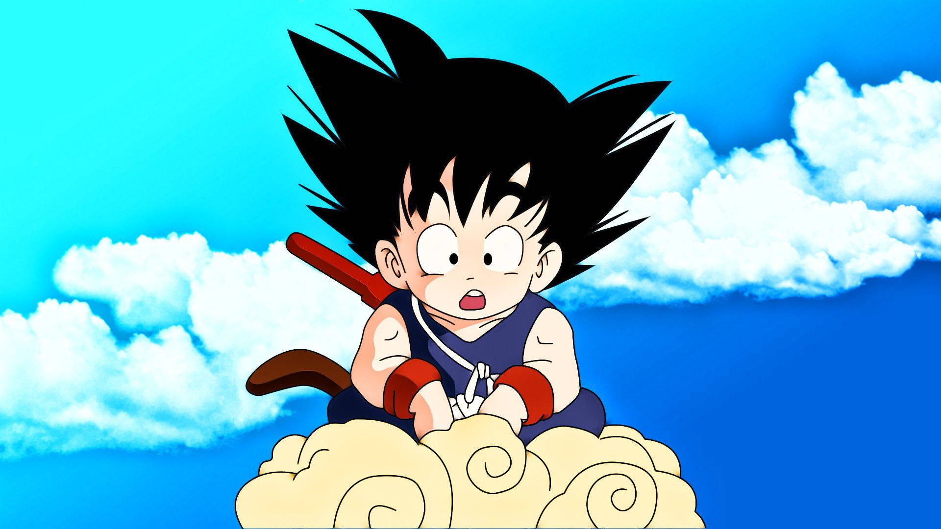 Χαριτωμένος Παιδί Goku Ταπετσαρία