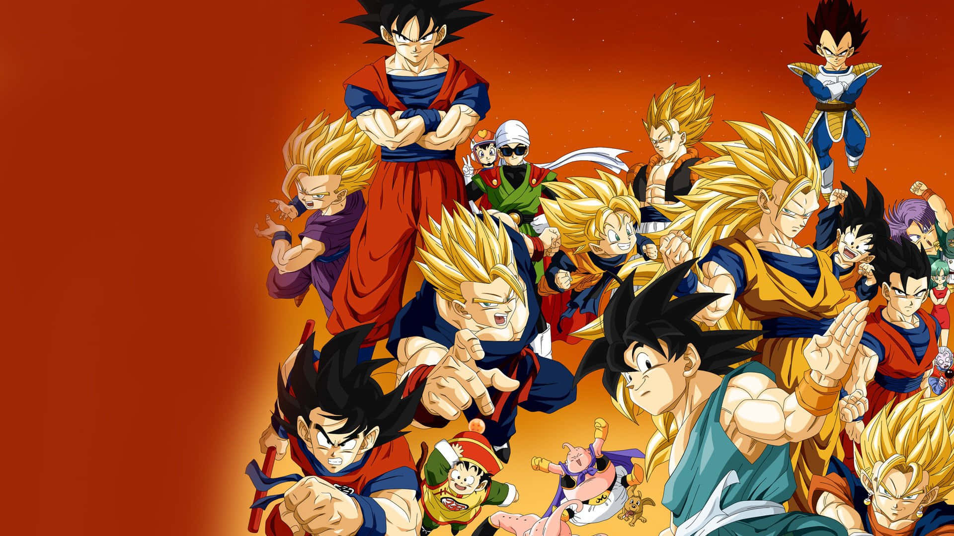 Ο Goku μάχεται τον Beerus, τον Θεό της Καταστροφής στο Dragon Ball Super Ταπετσαρία