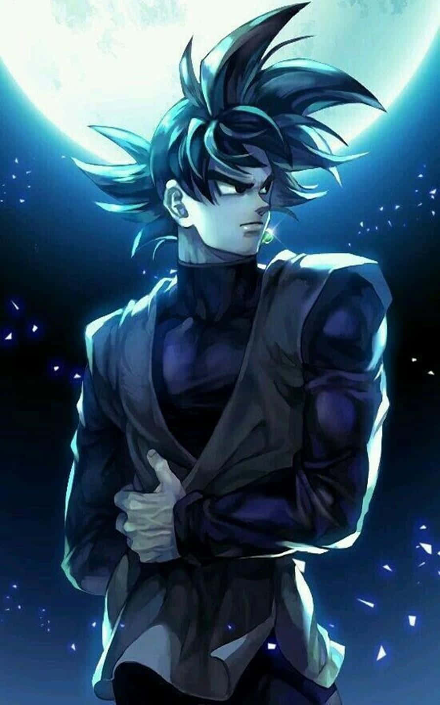 Goku Black γεμάτος οργή και δύναμη! Ταπετσαρία
