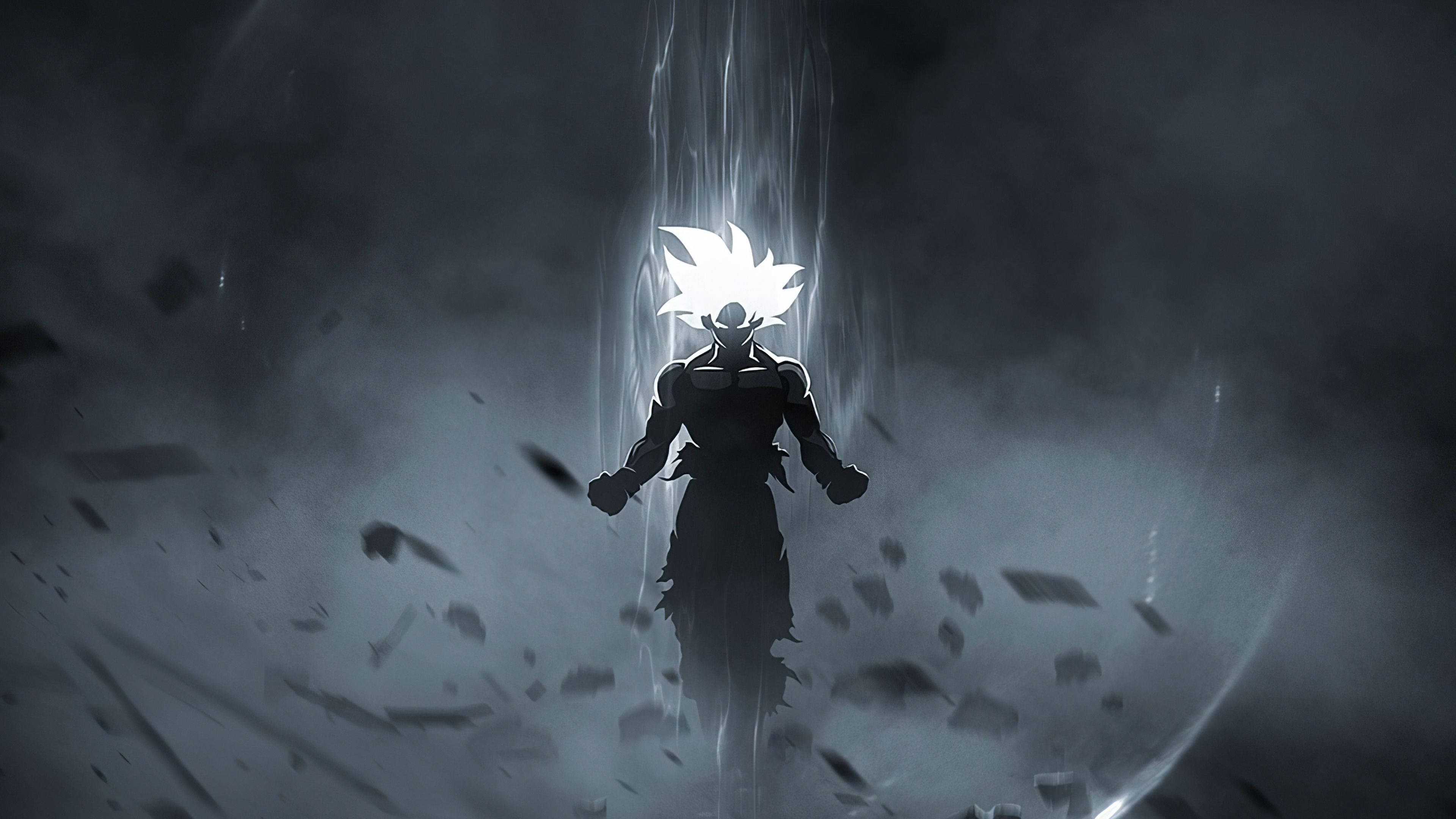 Θεός Σαγιάν Goku DBZ 4K Ταπετσαρία