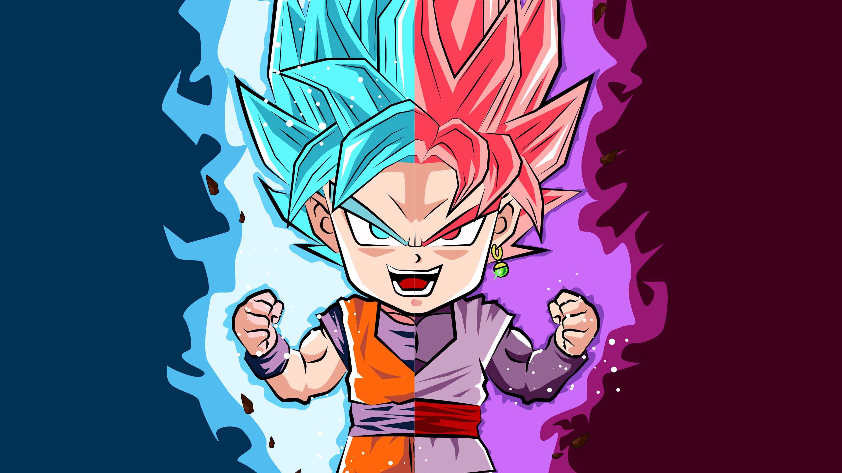 Χαριτωμένος Goku Dragon Ball Super Εικόνα Ταπετσαρία