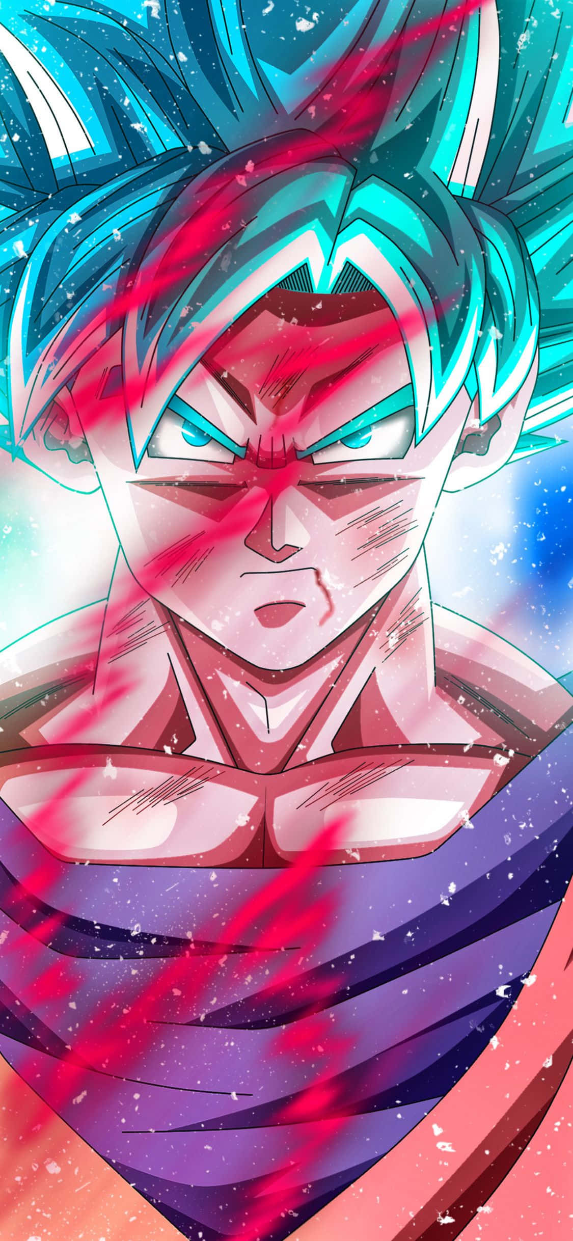 Goku Kaio Ken Dragon Ball Super iPhone Ταπετσαρία