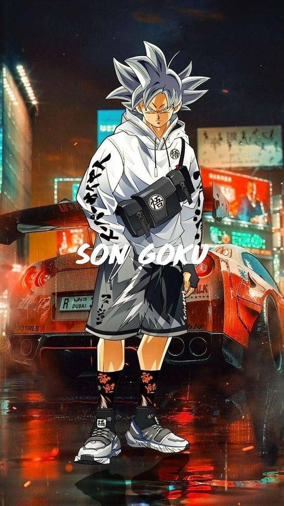 Goku Swag στην Πόλη Ταπετσαρία