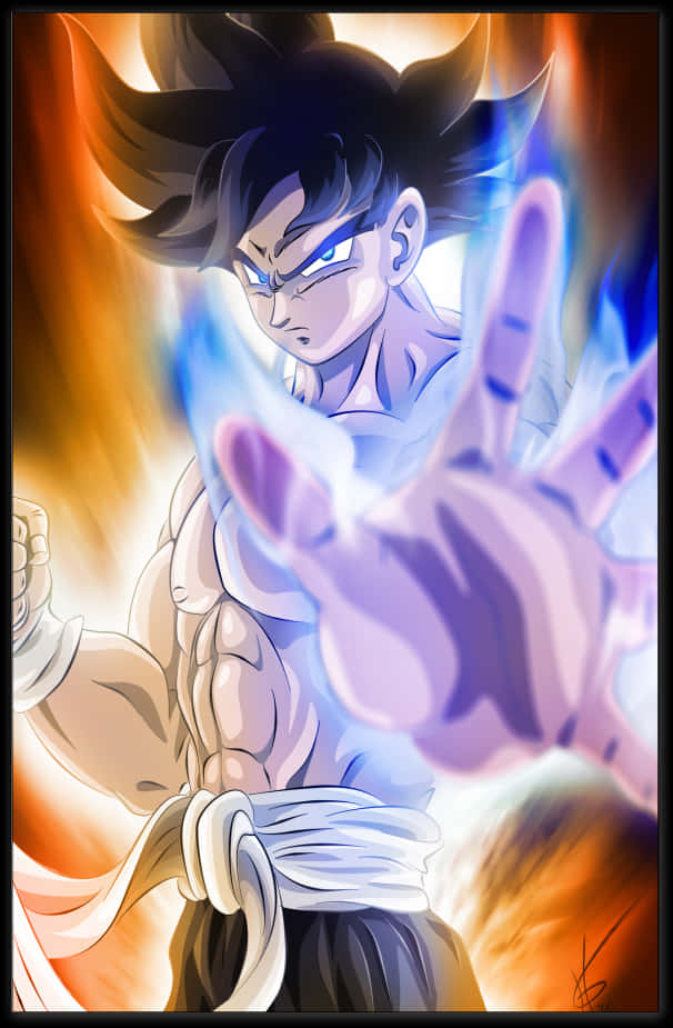 Ενίσχυση Δύναμης Goku Ultra Instinct Ταπετσαρία