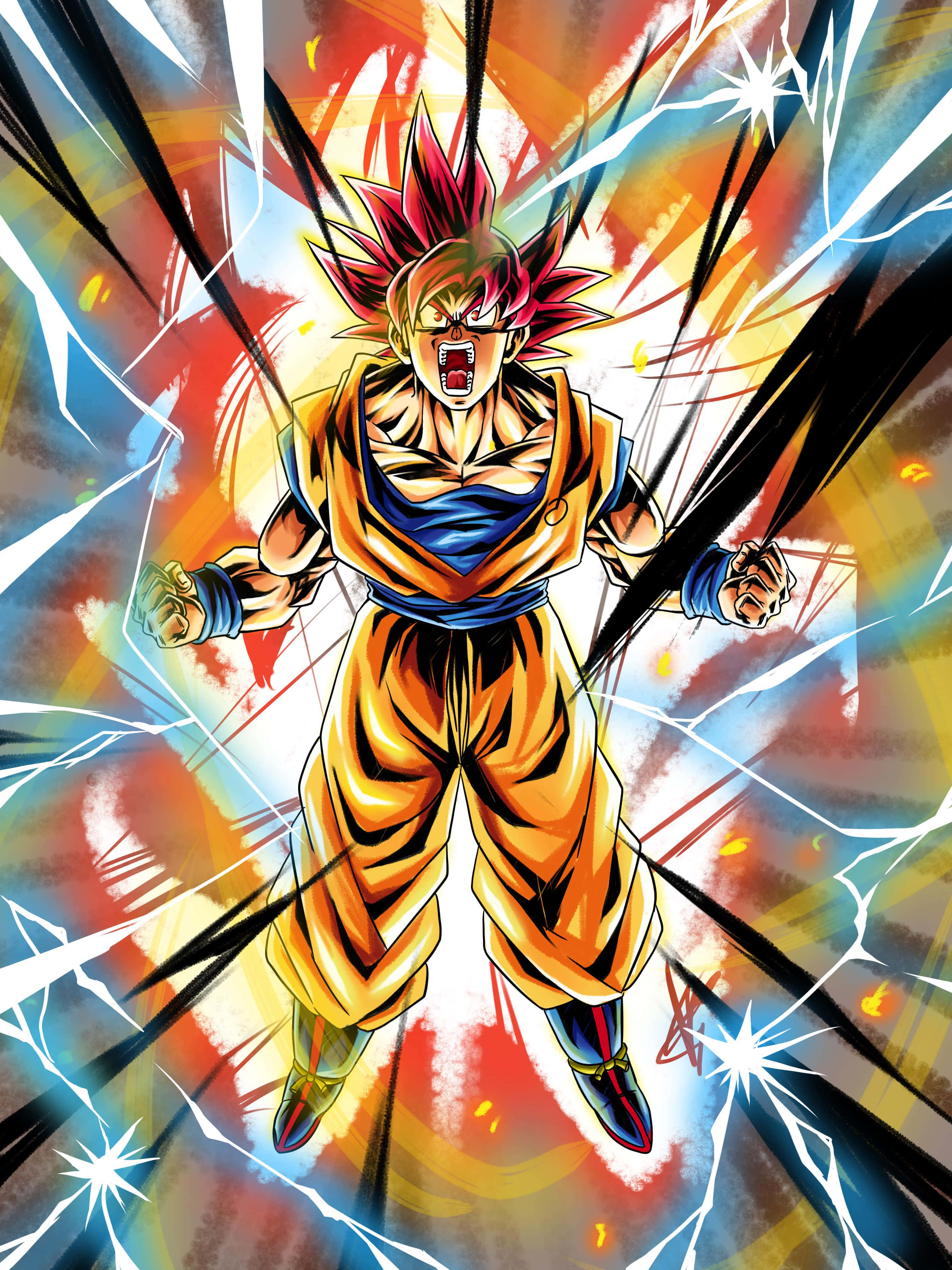 Ο Goku ξεπερνά τα όριά του με το Ultra Instinct! Ταπετσαρία