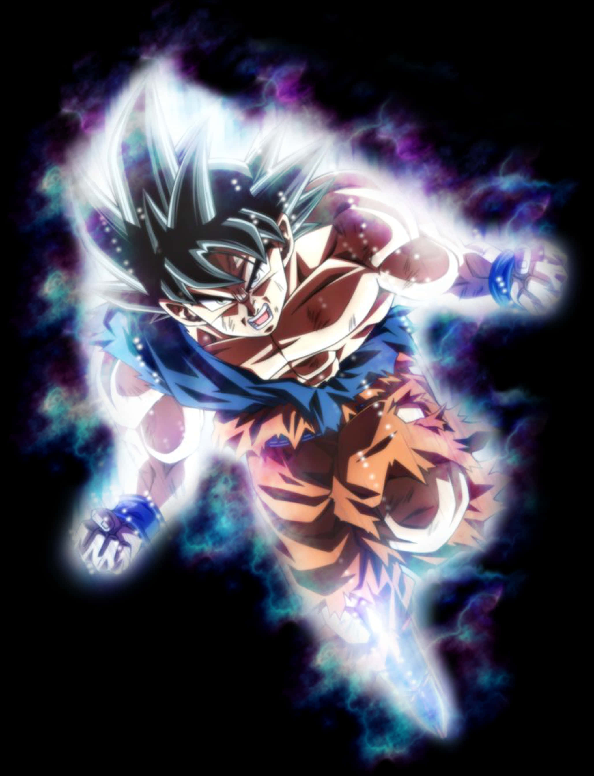 Goku Ultra Instinct με Αύρα Δύναμης Ταπετσαρία