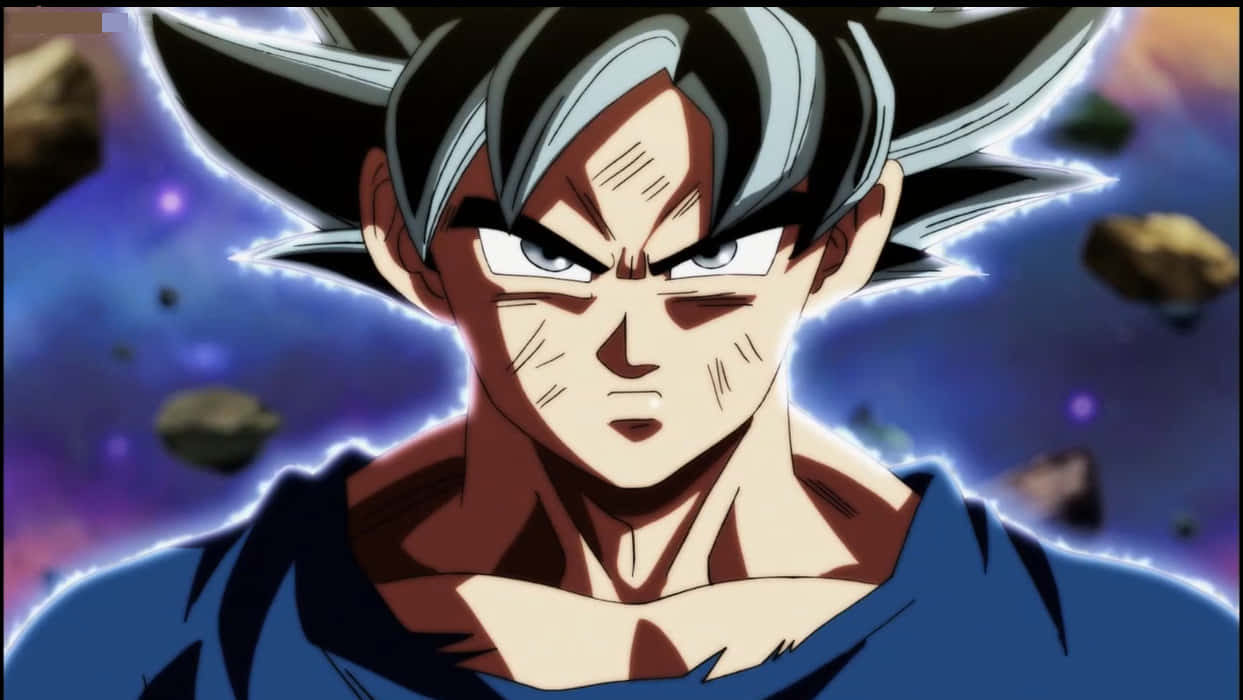 Διαπεραστικό Βλέμμα Goku Ultra Instinct Ταπετσαρία