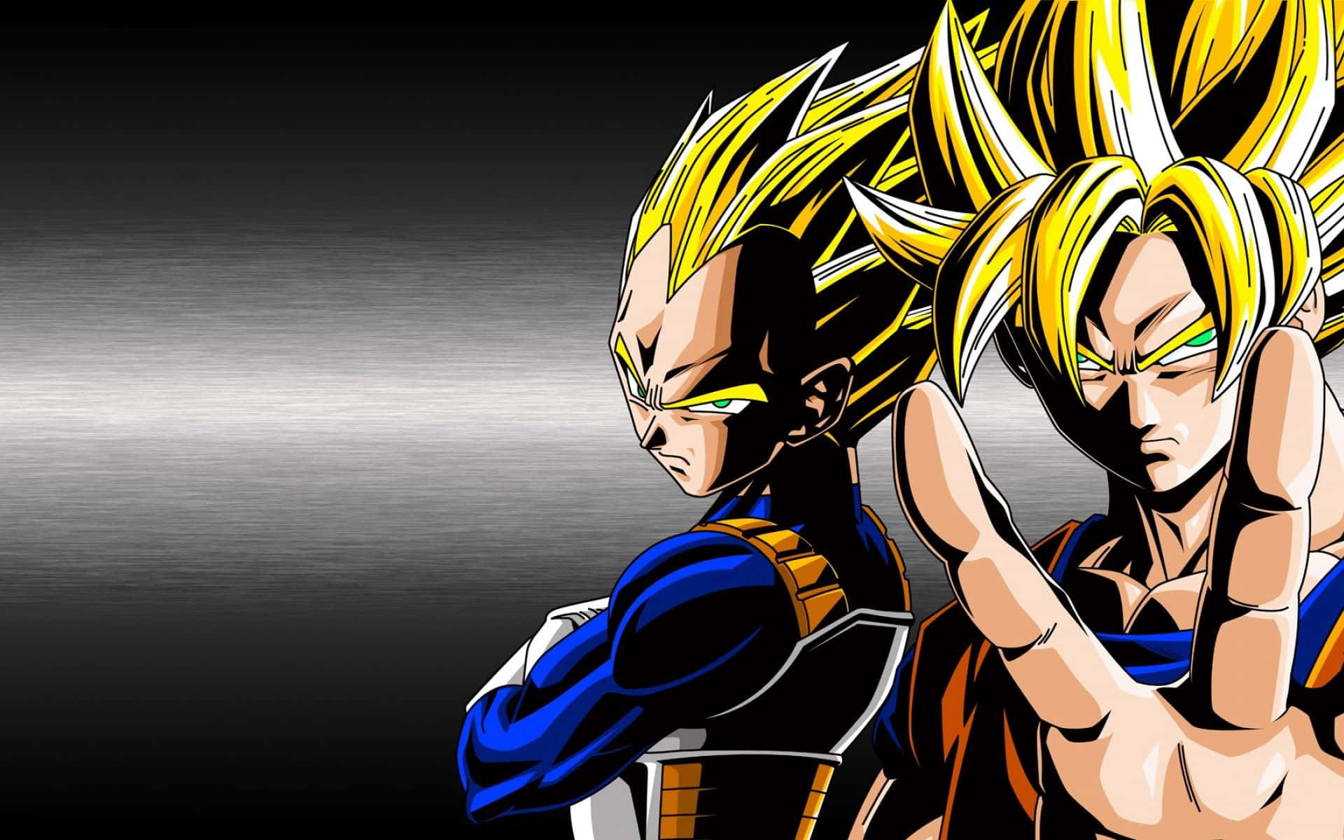 Goku και Vegeta Dragon Ball Z Gradient Ταπετσαρία