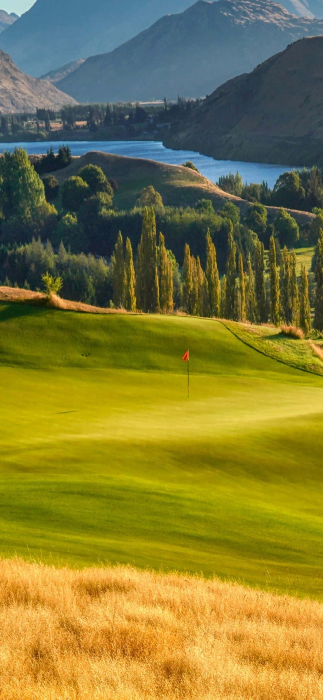 Φόντο Golf για iPhone Xs στο The Hills Golf Club Ταπετσαρία