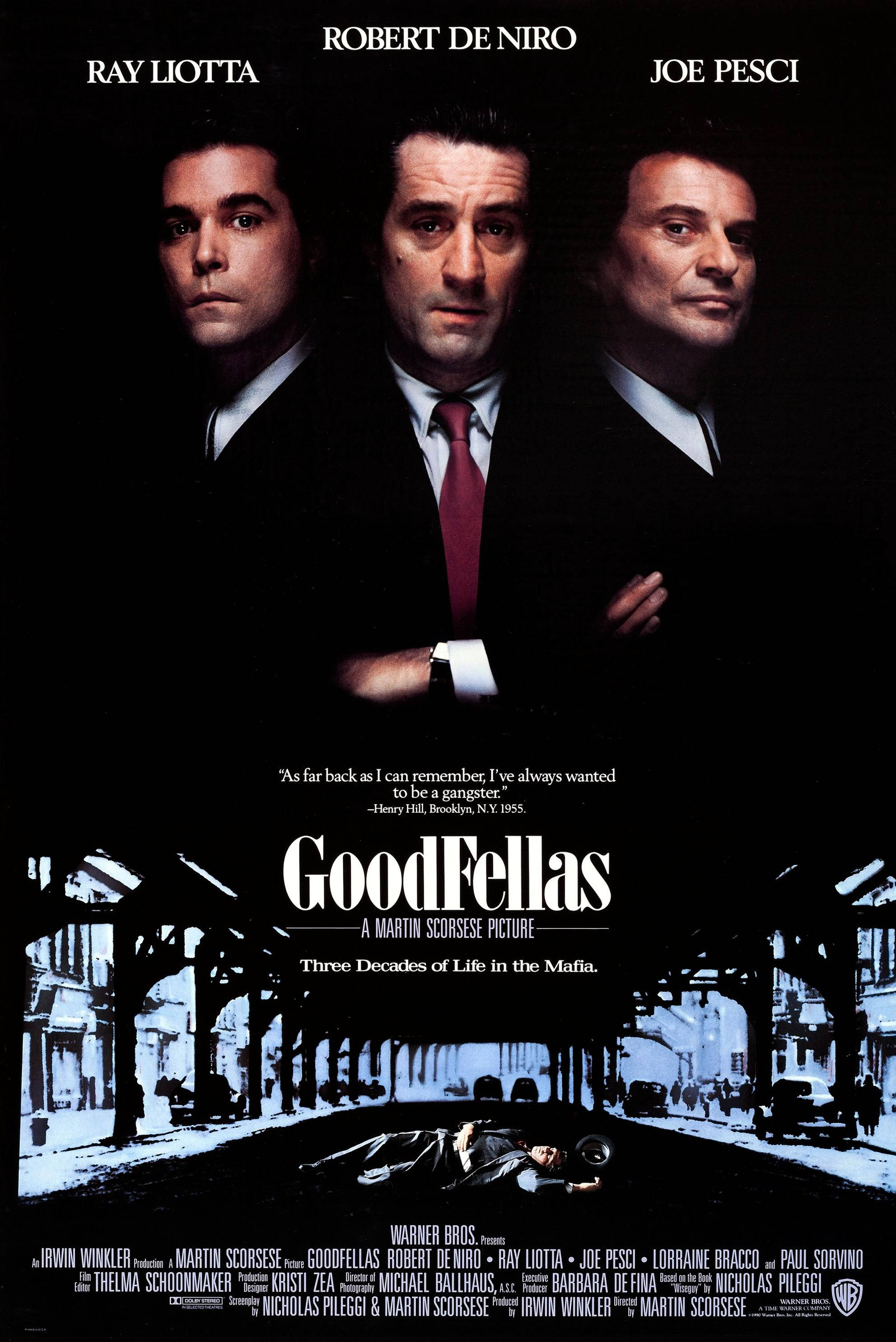Goodfellas Βιογραφική Ταινία Εγκλήματος Ταπετσαρία
