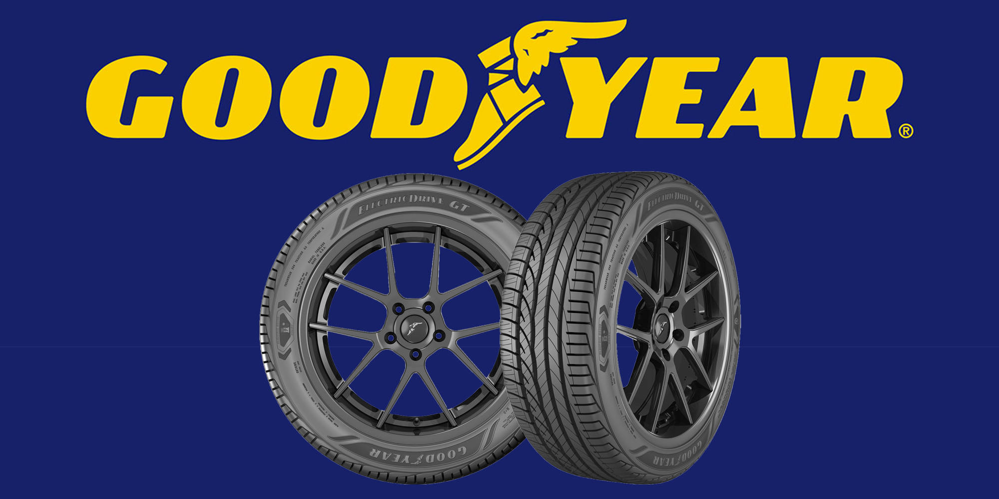Λογότυπο Goodyear με Ελαστικά Ταπετσαρία