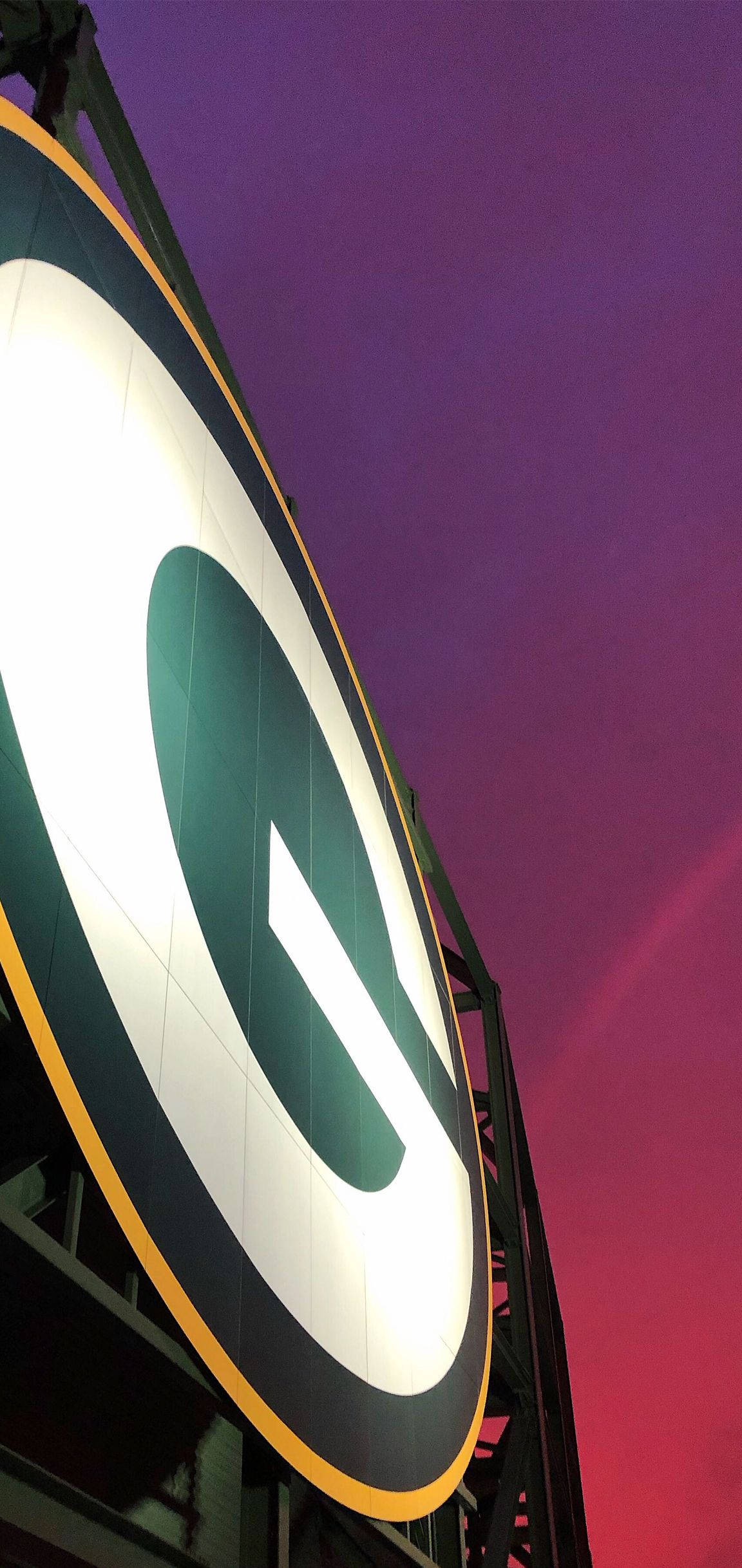 Λογότυπο Green Bay Packers στο Γήπεδο Ταπετσαρία