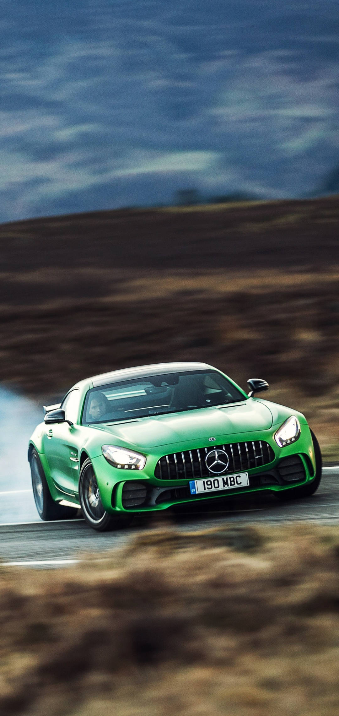 Green Mercedes AMG Racing iPhone Ταπετσαρία