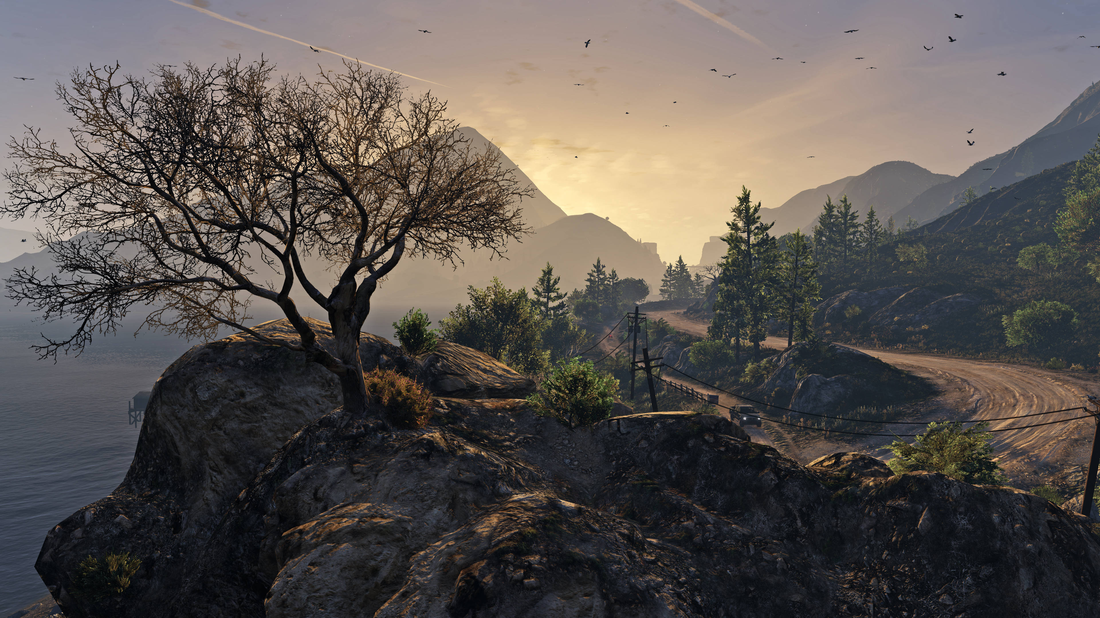 Δροσερός ορεινός δρόμος GTA Ταπετσαρία