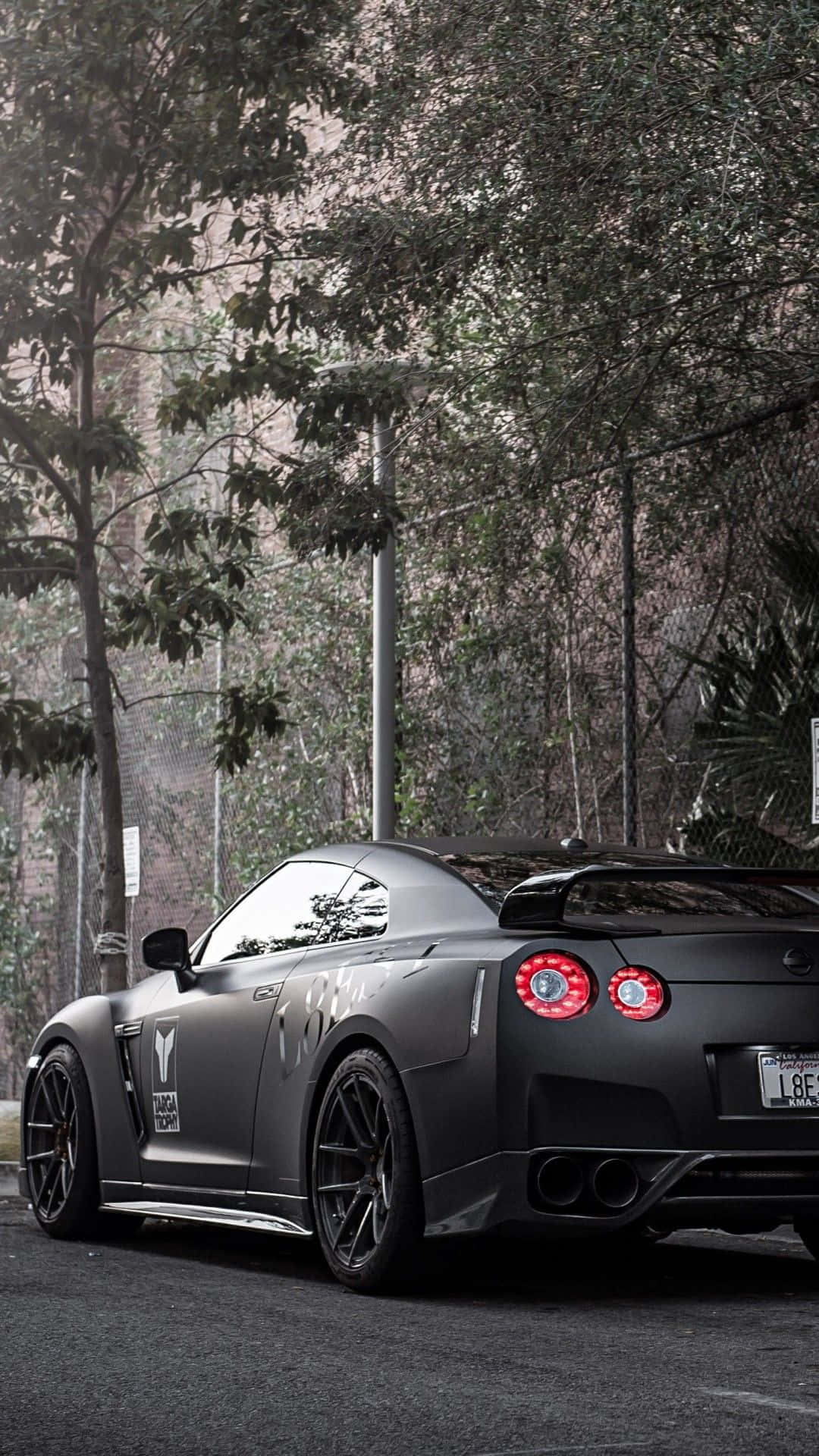 Μαύρο GTR R35 Αυτοκίνητο Ταπετσαρία