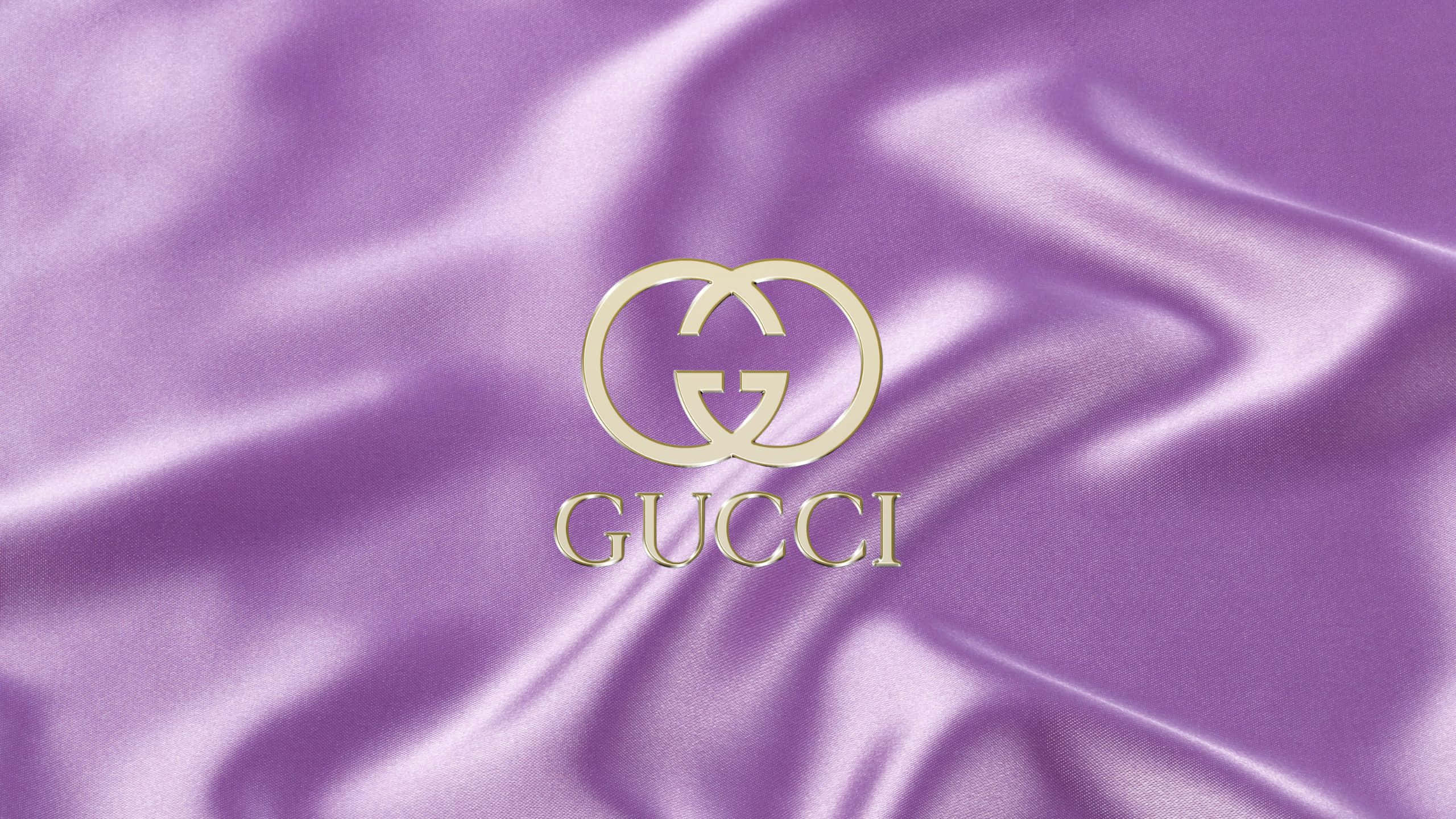 Μωβ Σατινέ Υφή Gucci Ταπετσαρία