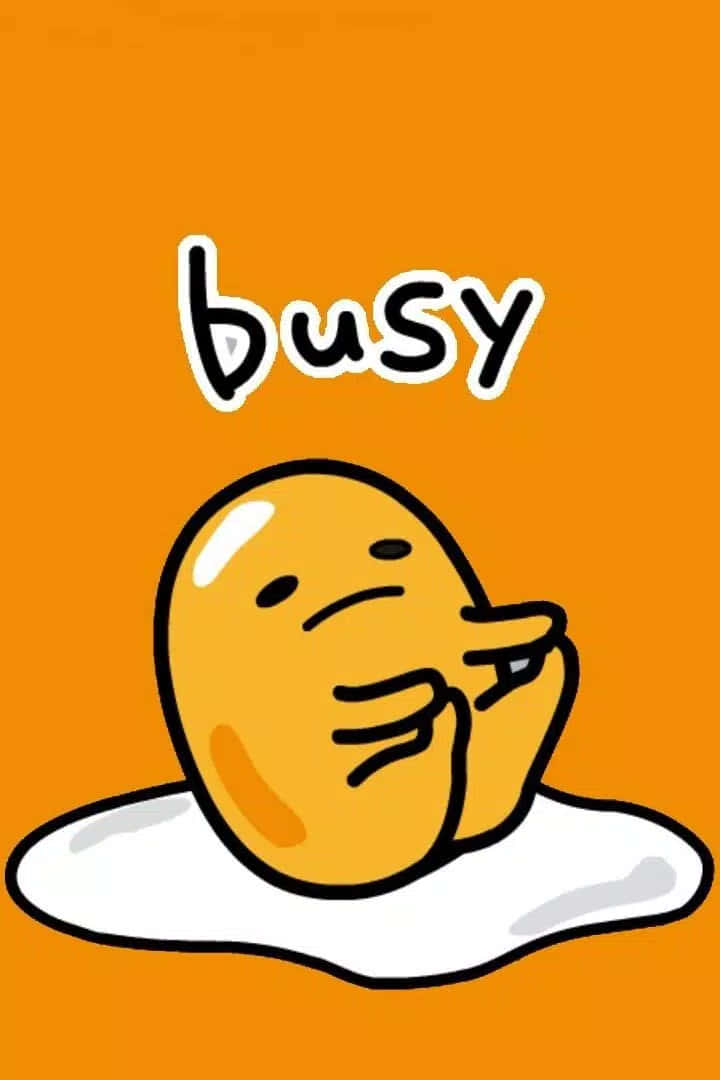 Ξεκλείδωσε τις χαλαρές σου δονήσεις με το Gudetama Phone! Ταπετσαρία