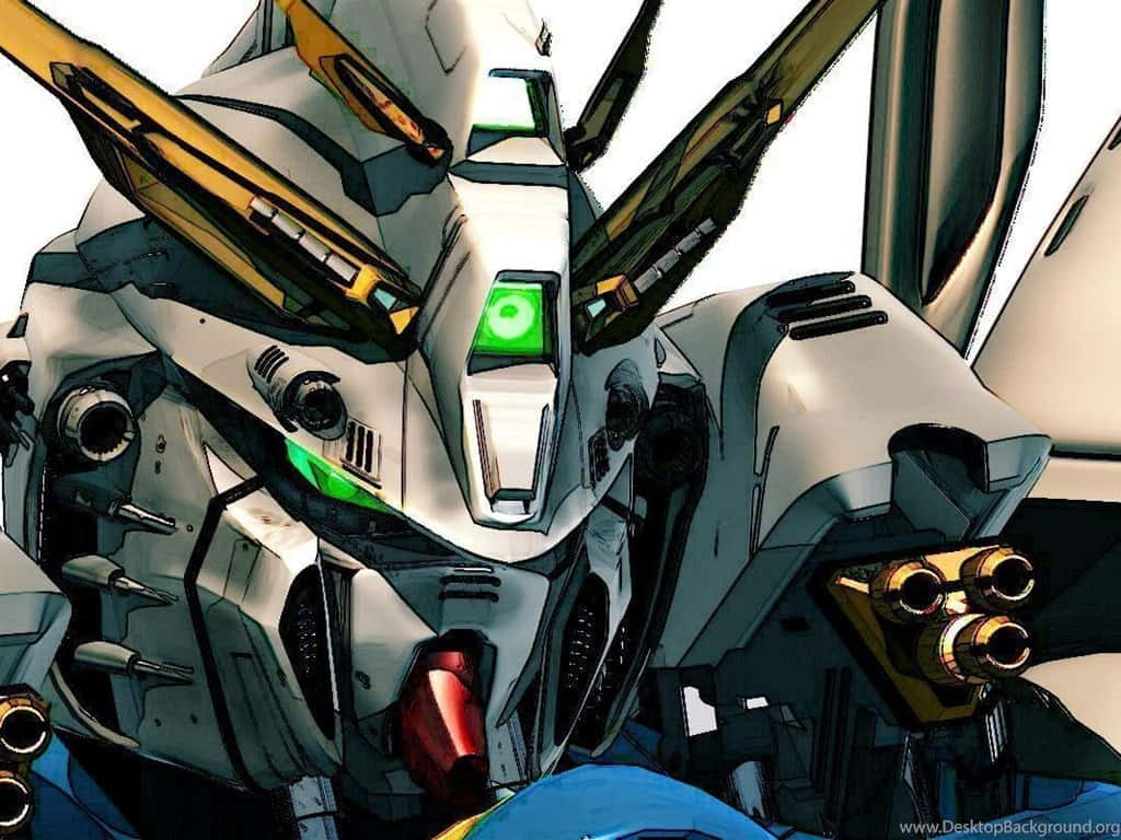 Κοντινό Gundam Επιφάνειας Εργασίας Ταπετσαρία