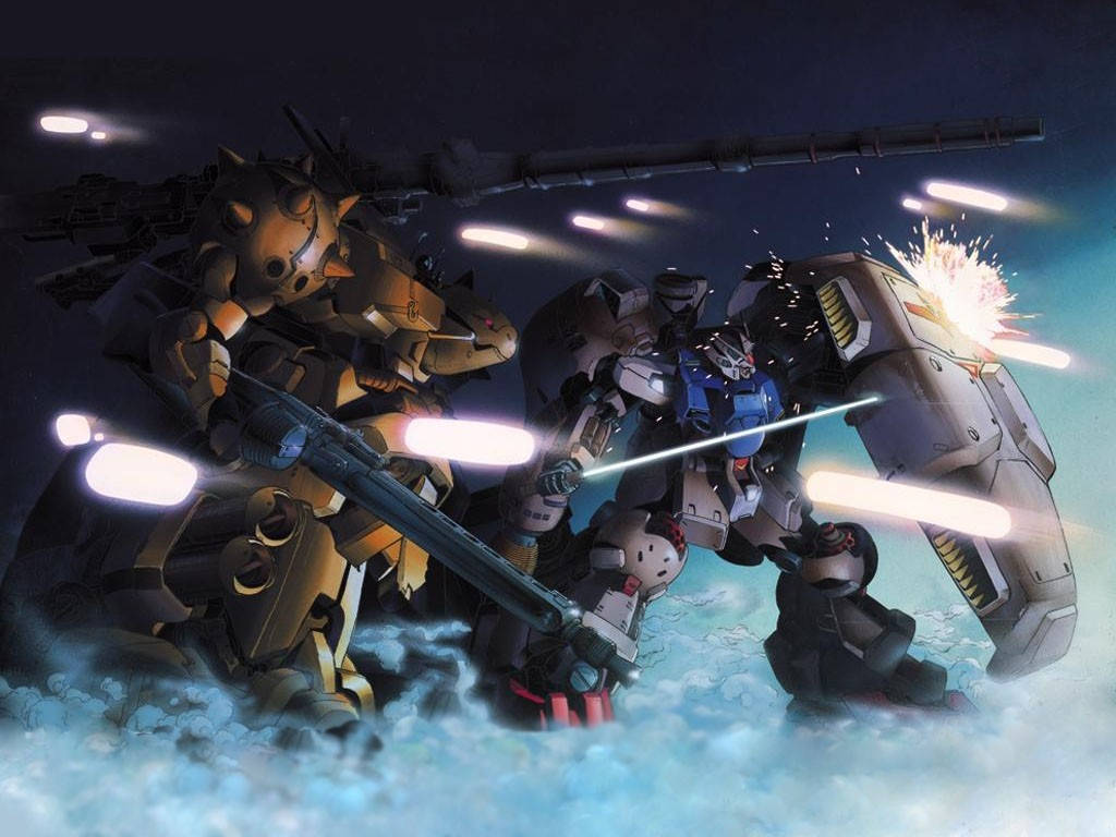 Ασπίδα και Επίθεση Κινητής Στολής Gundam Ταπετσαρία