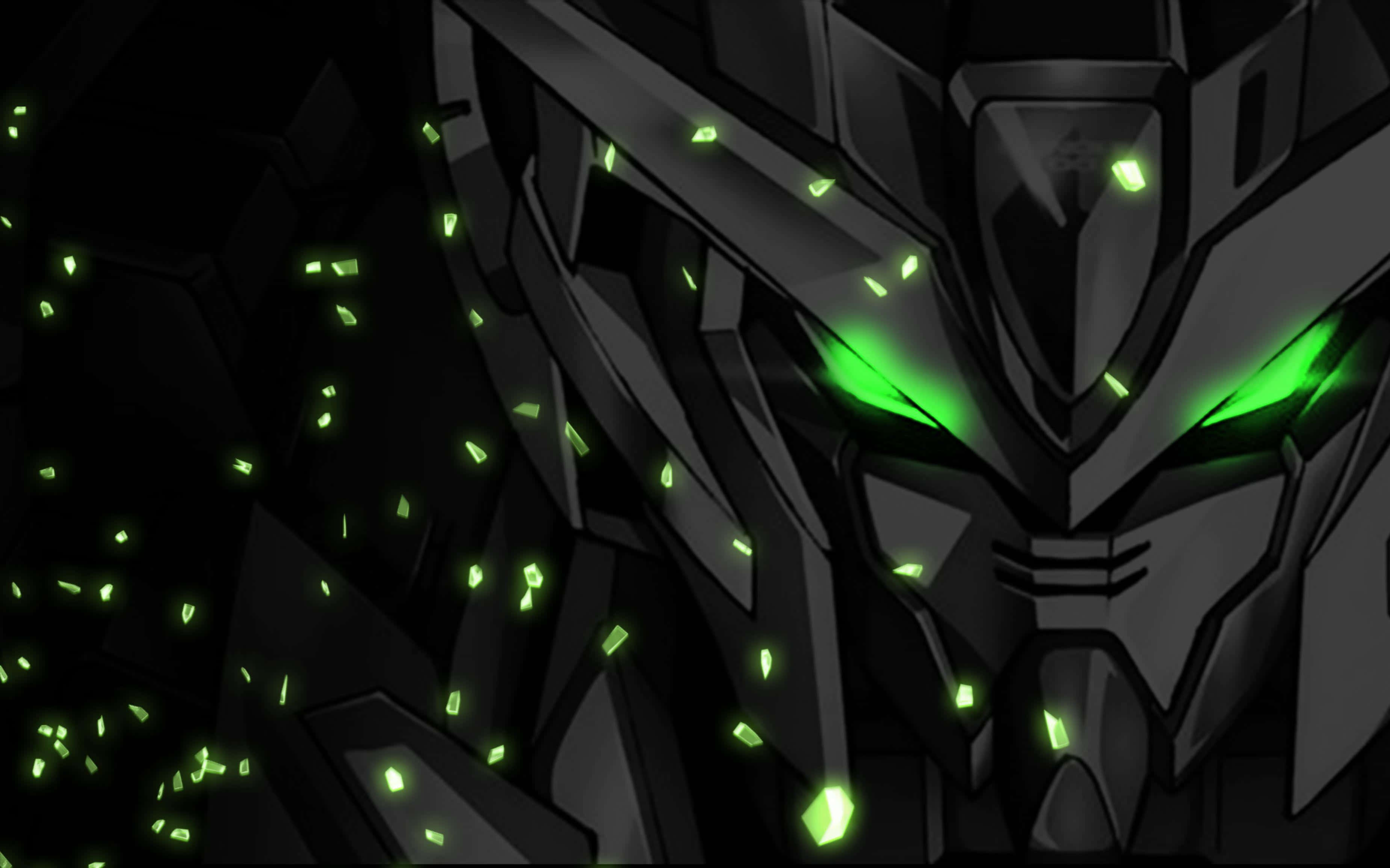 Κοντινό Πλάνο Gundam για Επιφάνεια Εργασίας Ταπετσαρία