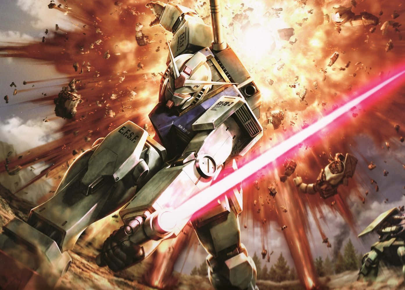 Κινητή Αρματωσιά Gundam - Χτίζοντας ένα Καλύτερο Μέλλον Ταπετσαρία